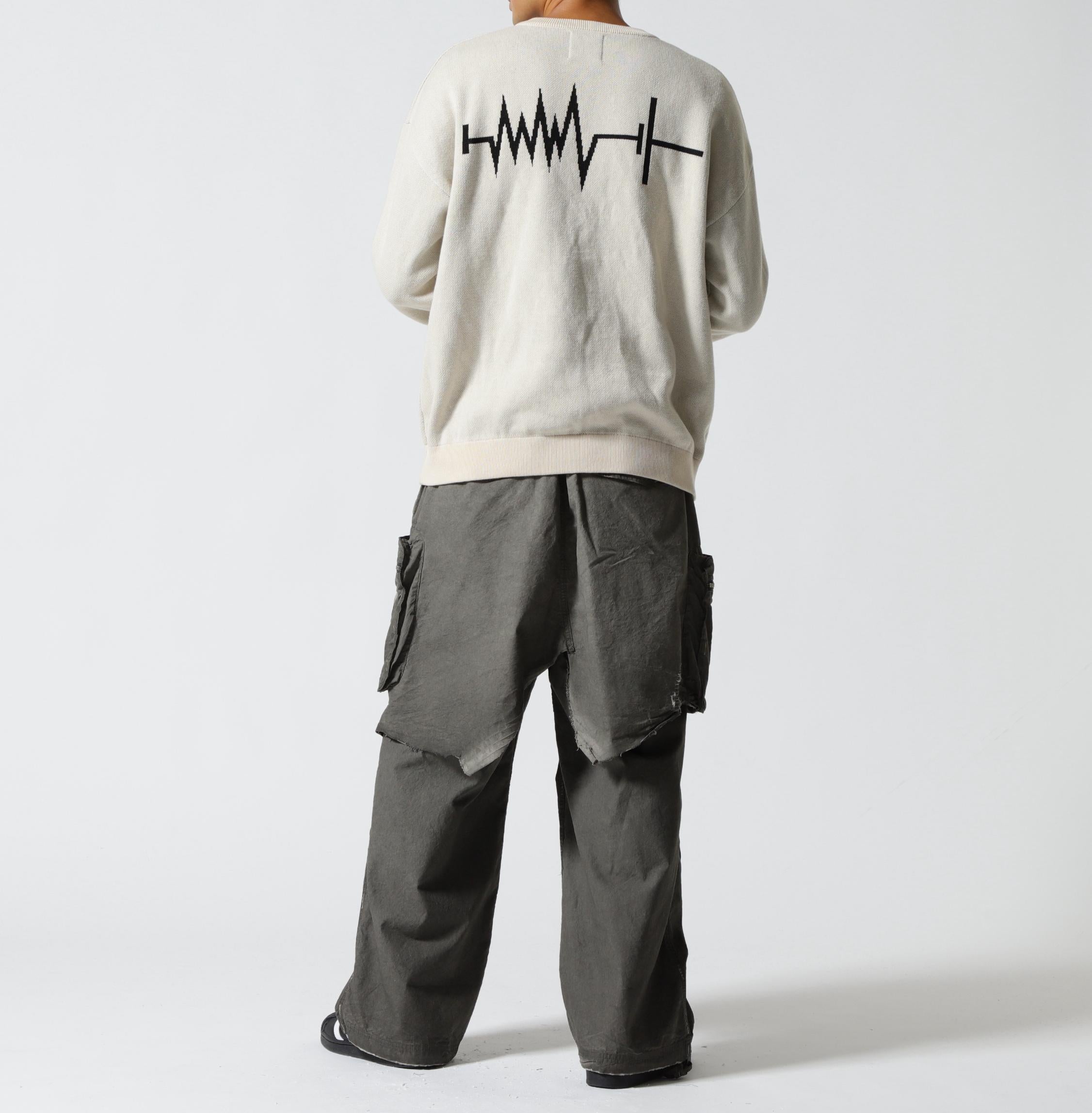 F><13NDS/フレンズ/Wolf M KNIT ベージュ