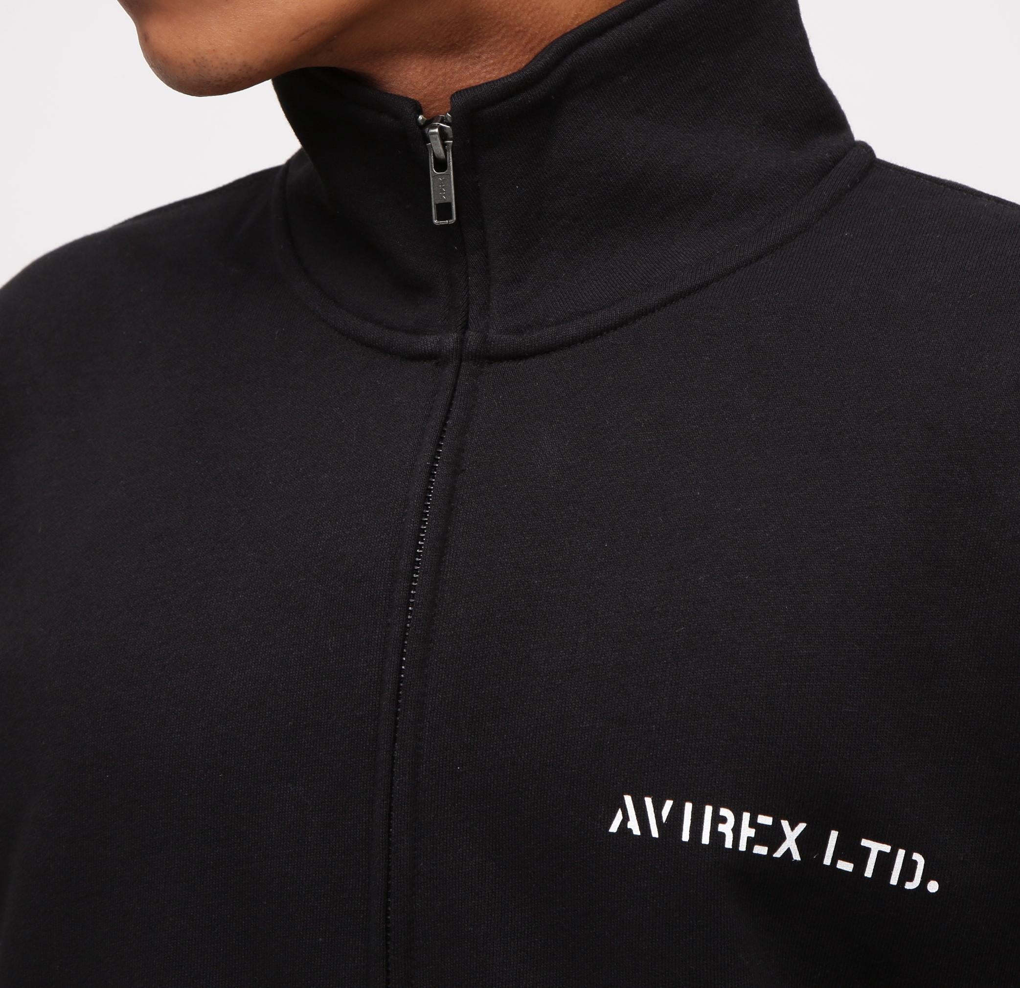 《直営店限定》CAMP LEJEUNE PATCHED STAND ZIP SWEAT ブラック