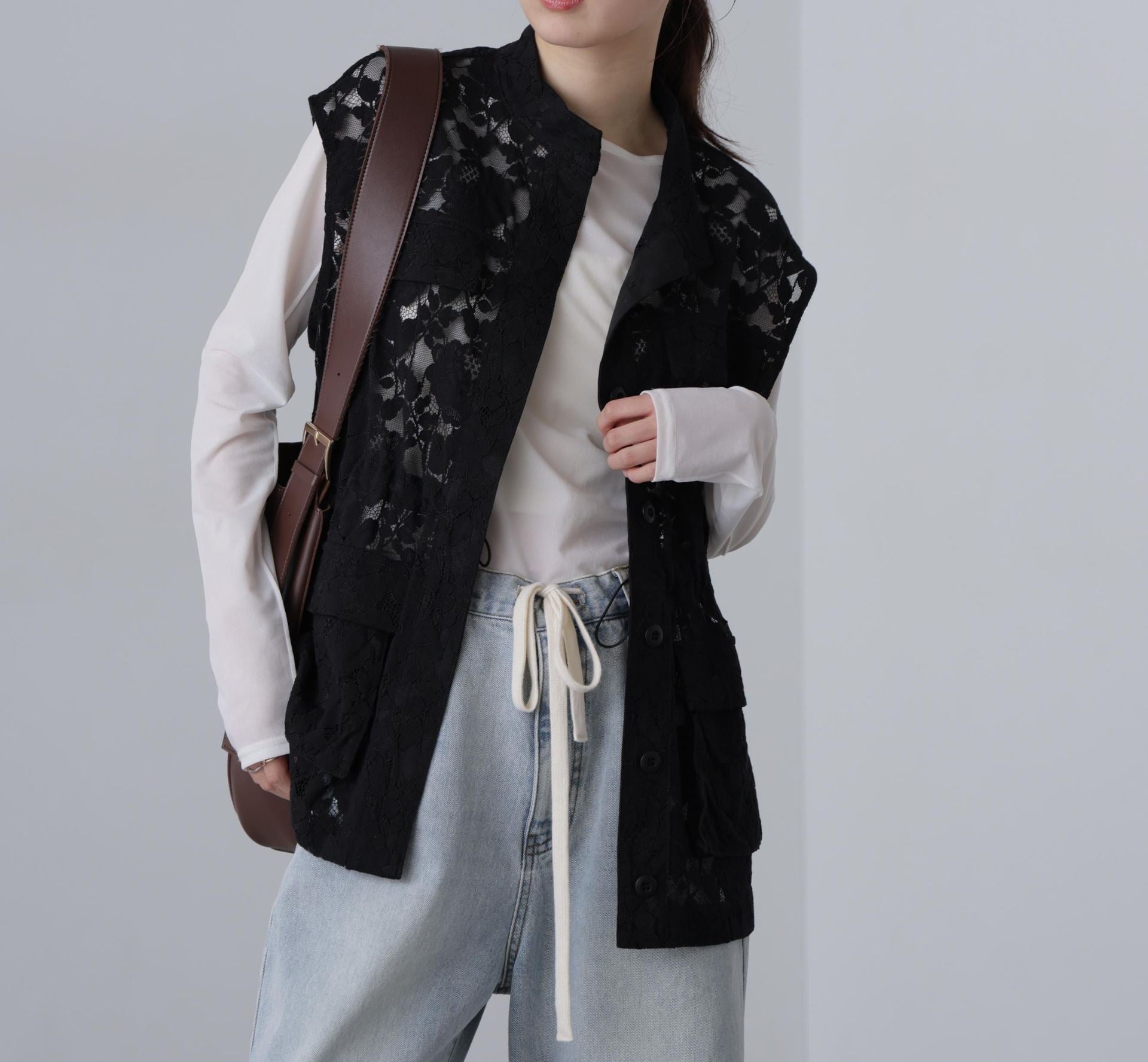 レースジレ ブラック