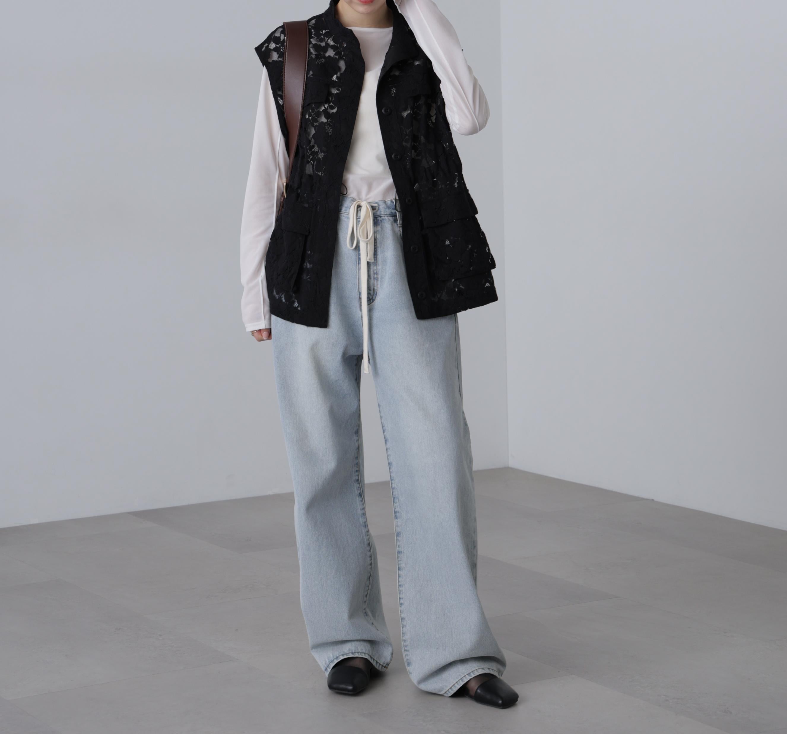 レースジレ ブラック