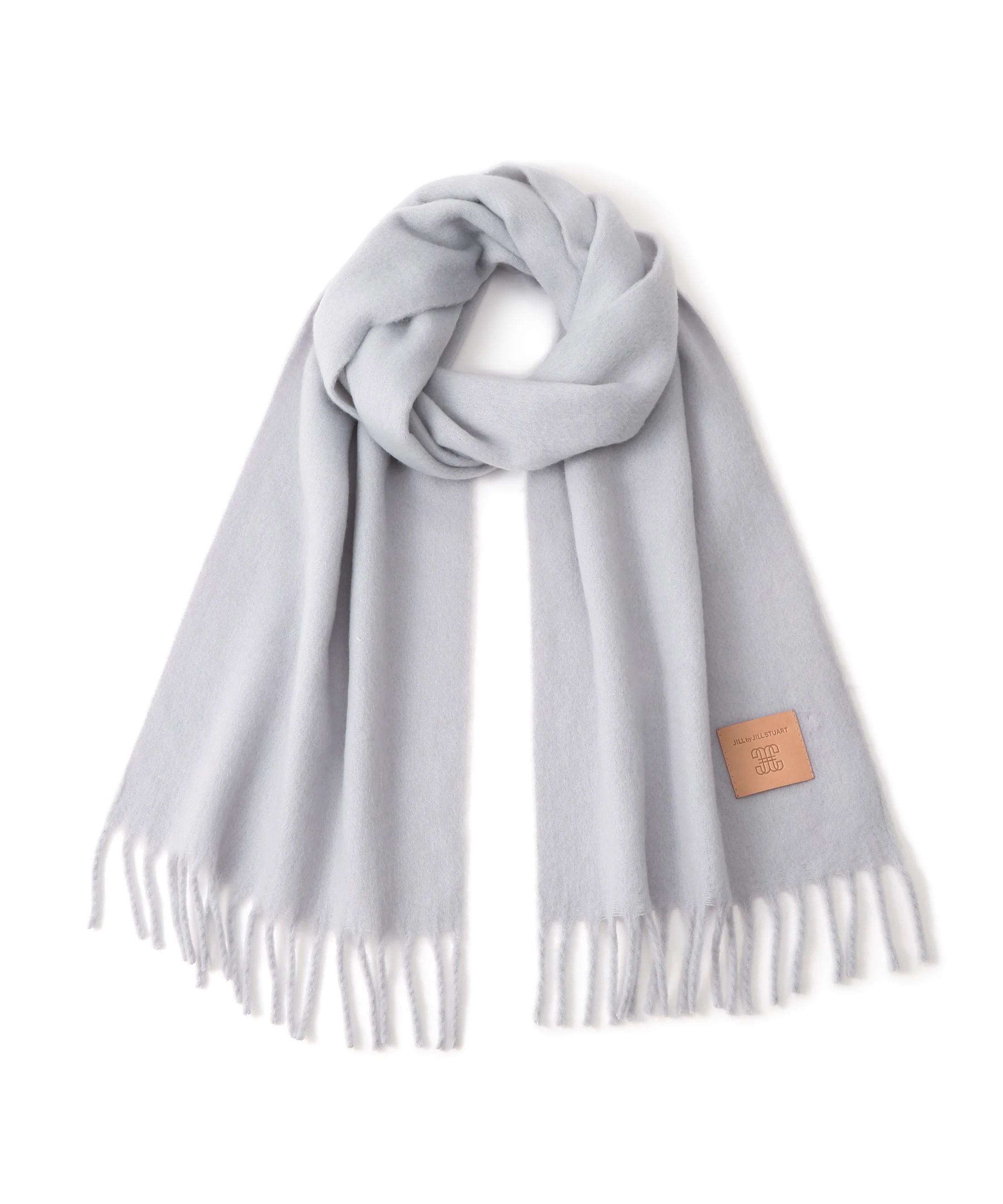 レザータグループヤーンストール ブルー