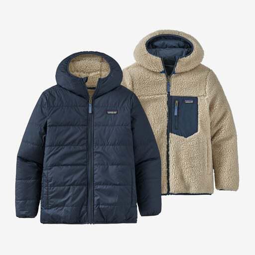 Patagonia/パタゴニア　キッズ・リバーシブル・レディ・フレディ・フーディ　68095 ネイビー
