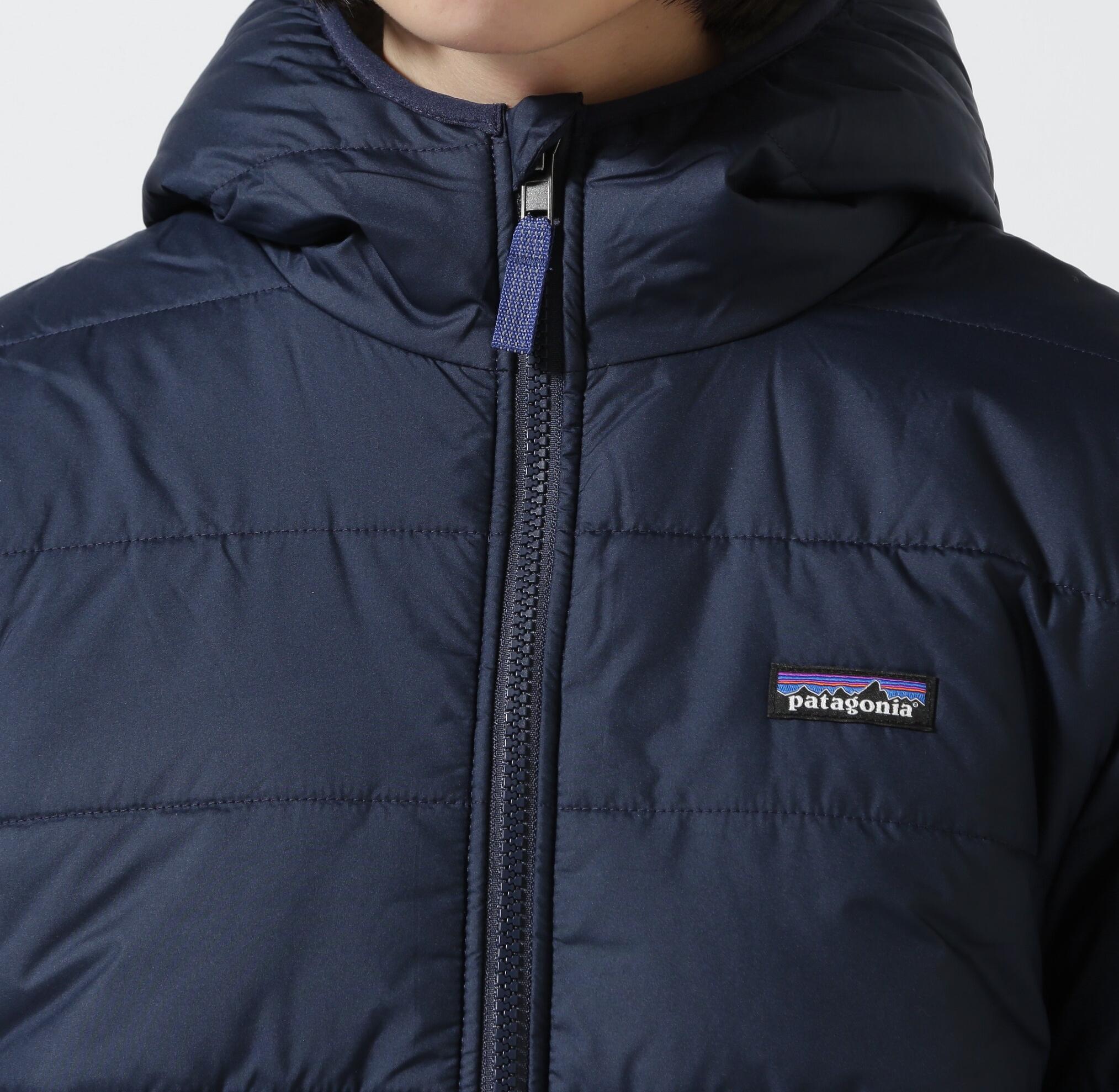 Patagonia/パタゴニア　キッズ・リバーシブル・レディ・フレディ・フーディ　68095 ネイビー