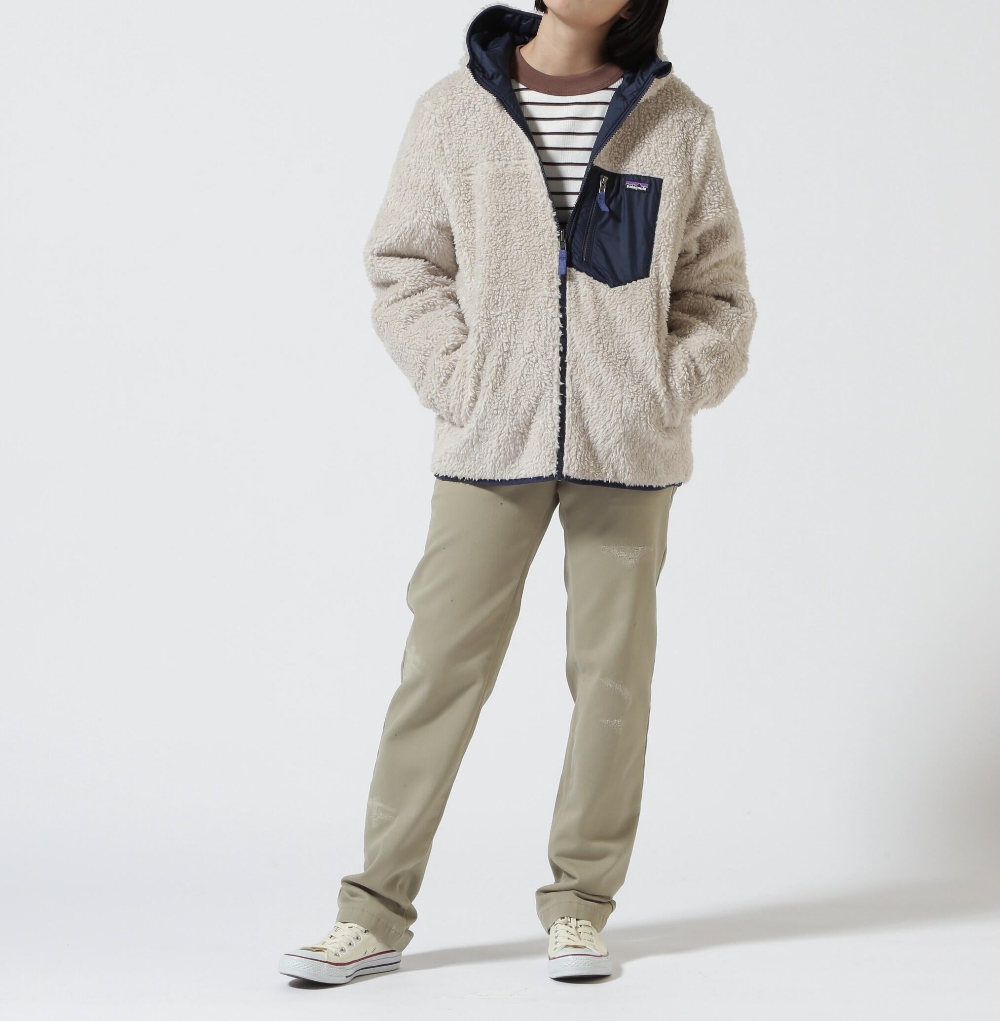 Patagonia/パタゴニア　キッズ・リバーシブル・レディ・フレディ・フーディ　68095 ネイビー