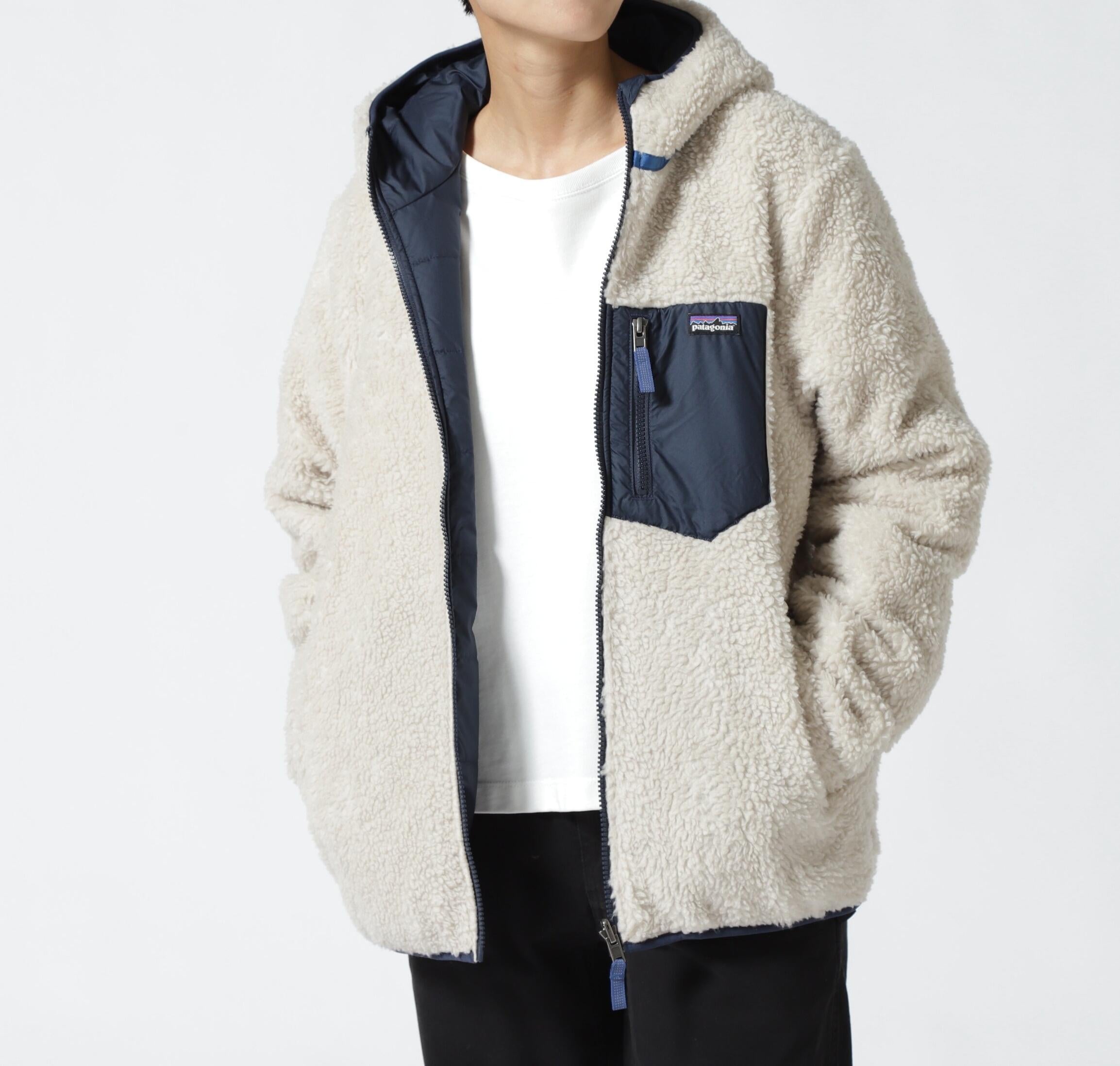 Patagonia/パタゴニア　キッズ・リバーシブル・レディ・フレディ・フーディ　68095 ネイビー
