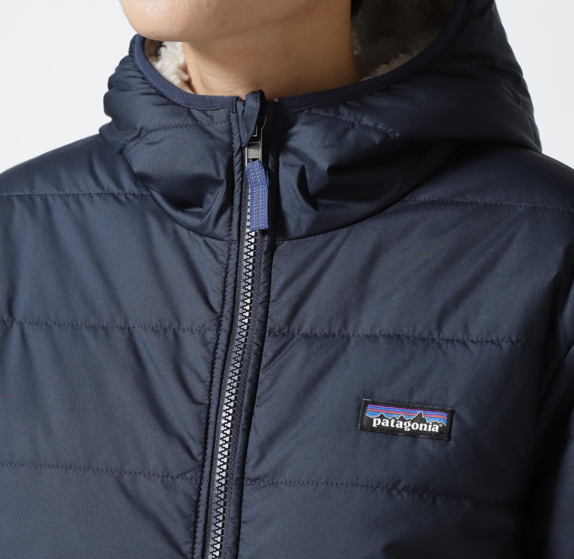Patagonia/パタゴニア　キッズ・リバーシブル・レディ・フレディ・フーディ　68095 ネイビー