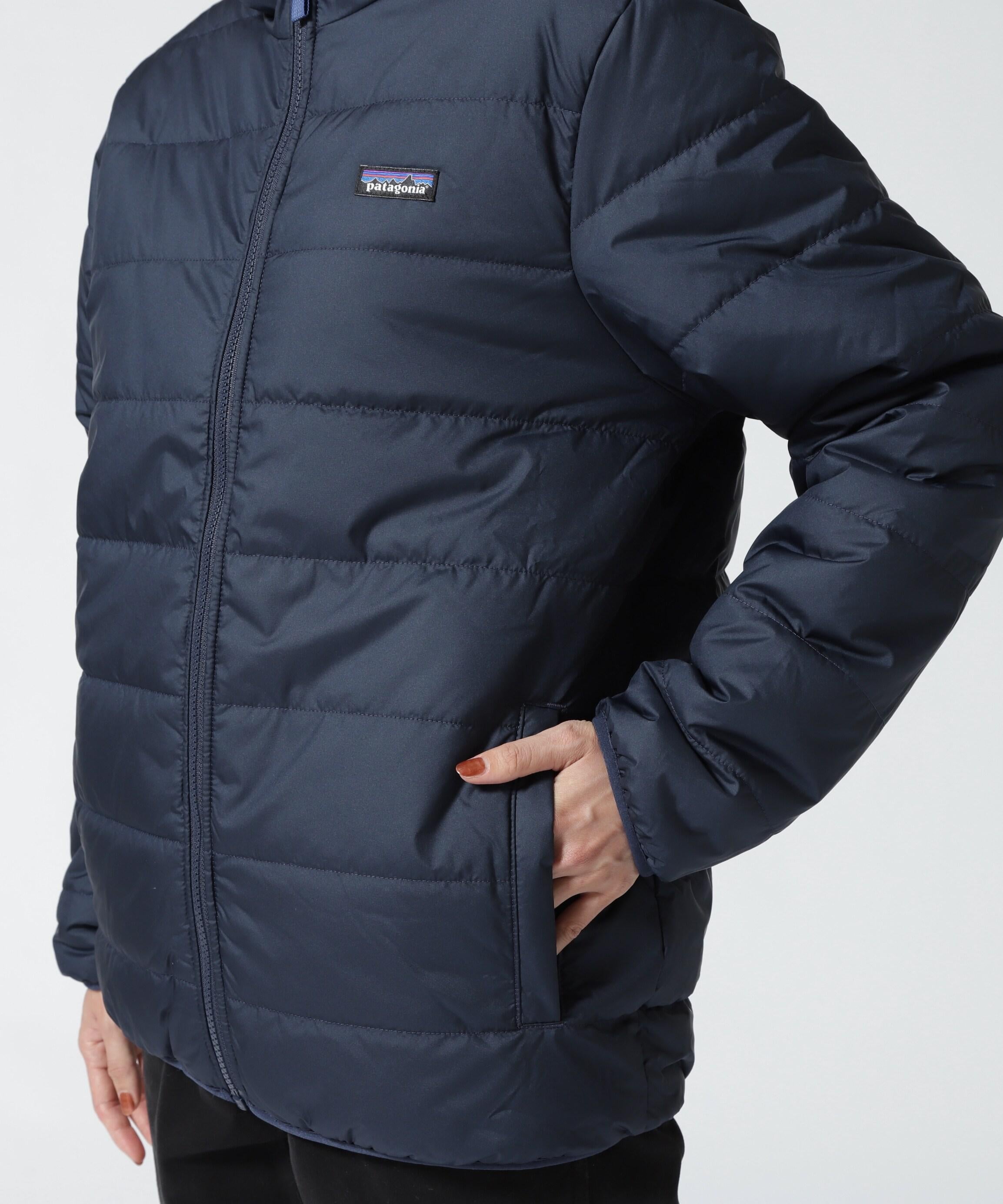 Patagonia/パタゴニア　キッズ・リバーシブル・レディ・フレディ・フーディ　68095 ネイビー