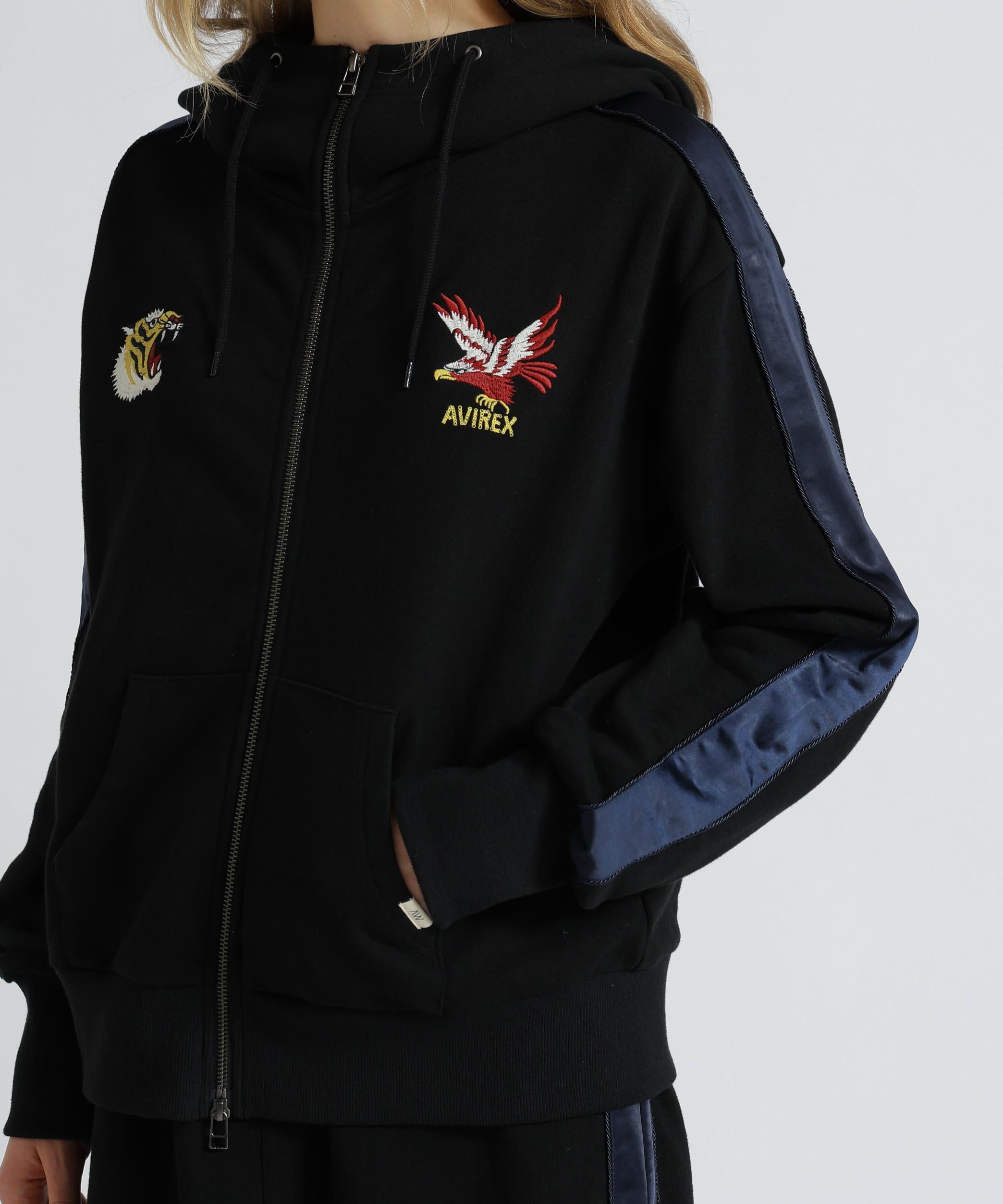 《SOUVENI> COLLECTION》WOMAN/SATIN SKA COMRI PA>KA ブラック