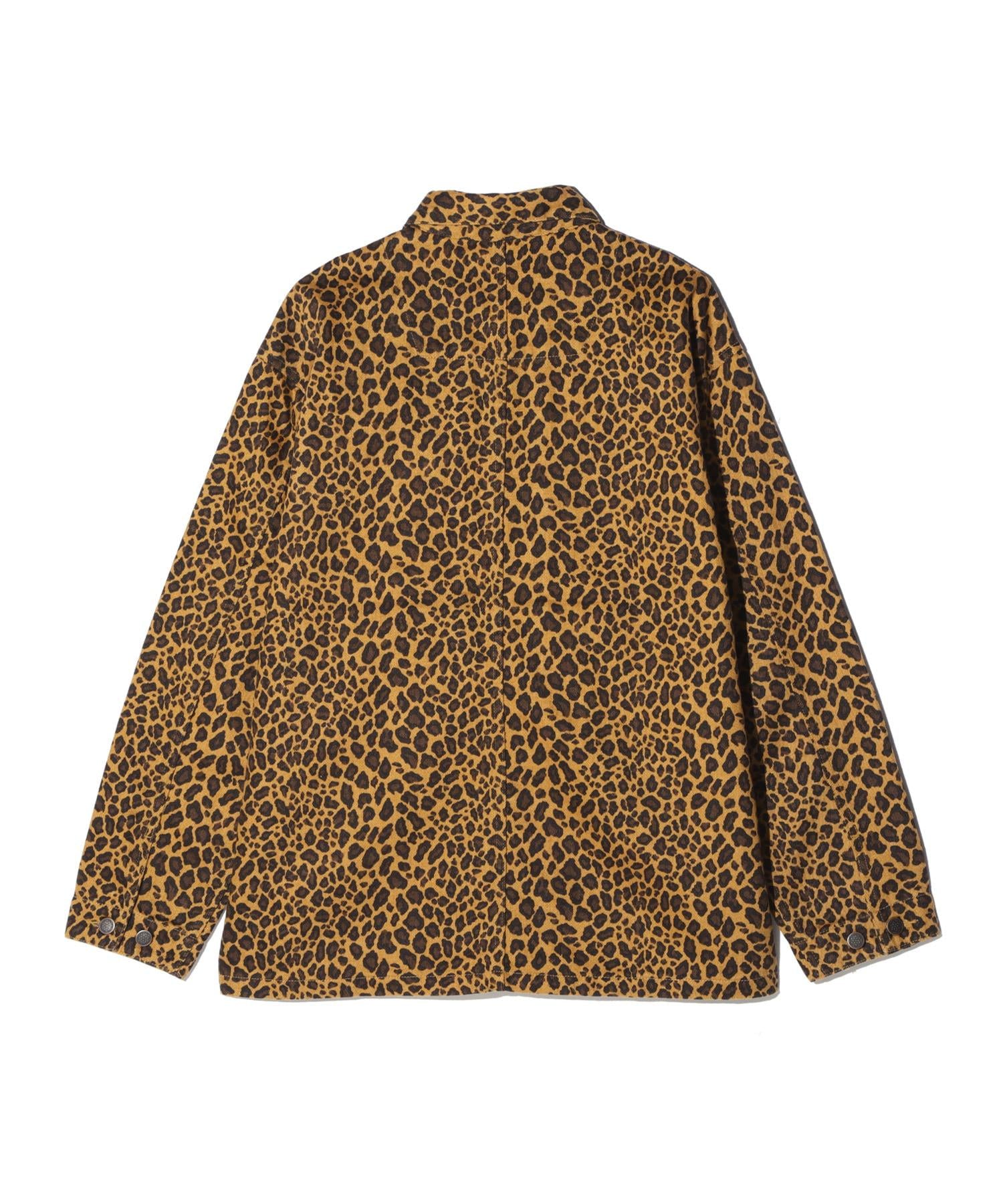 MANASTASH/マナスタッシュ/HEMP TWILL JKT LEOPA>D ブラウン