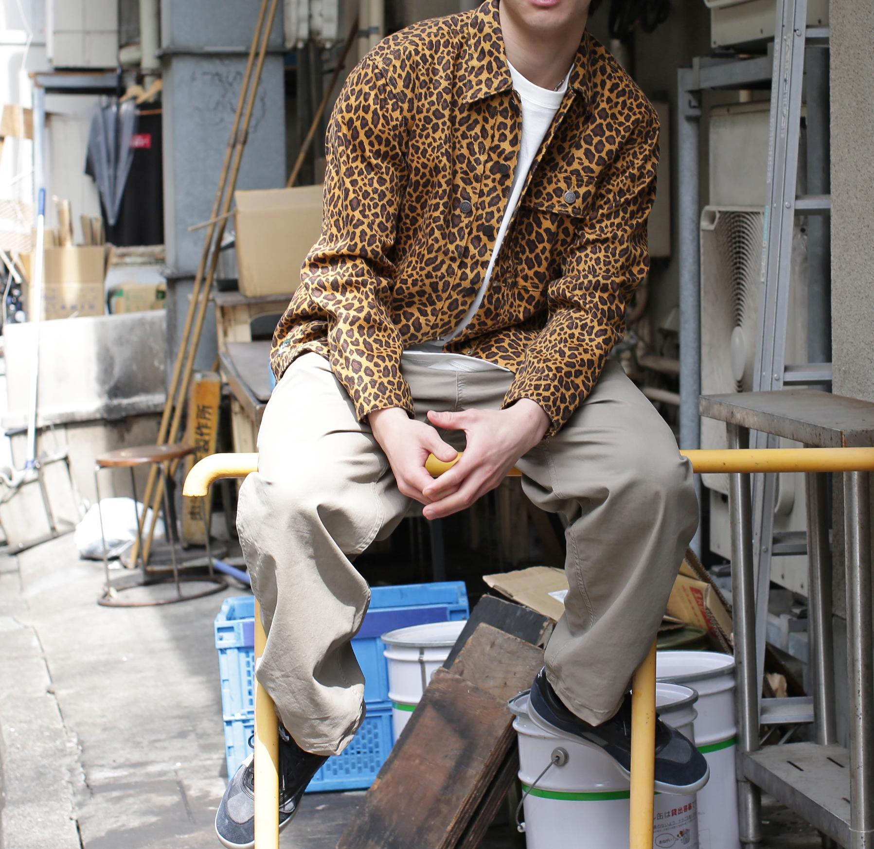 MANASTASH/マナスタッシュ/HEMP TWILL JKT LEOPA>D ブラウン