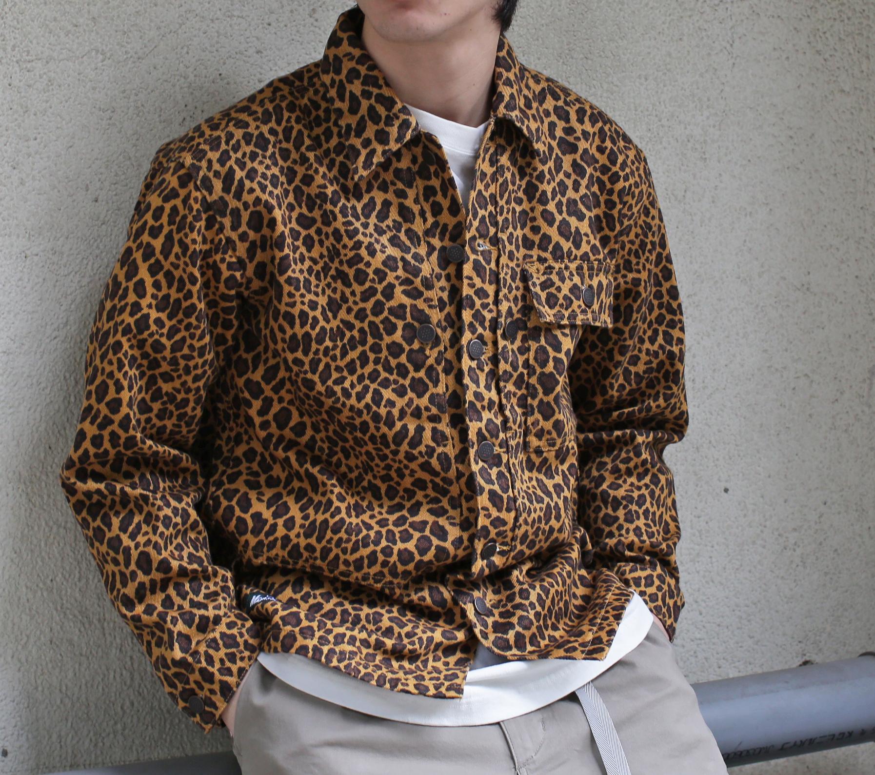 MANASTASH/マナスタッシュ/HEMP TWILL JKT LEOPA>D ブラウン