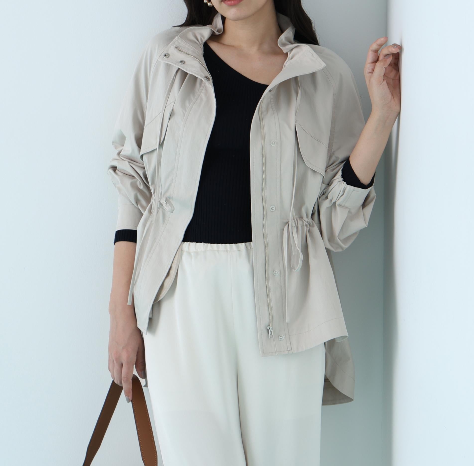 ［WEB限定カラー］ストレッチツイルマウンテンパーカー ベージュ