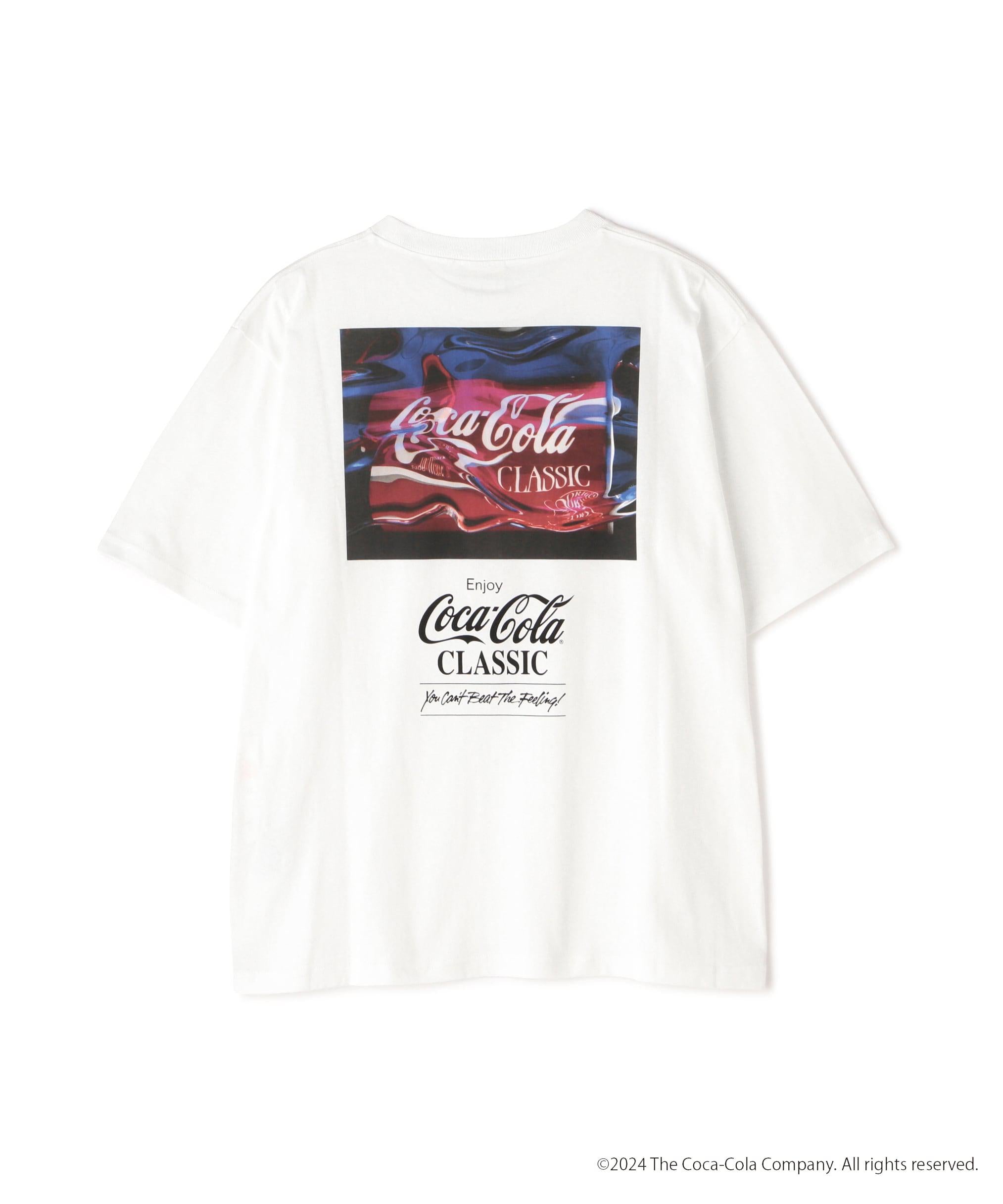 AVI>EX / Coca-Cola 90s PHOTO T-SHI>T ホワイト