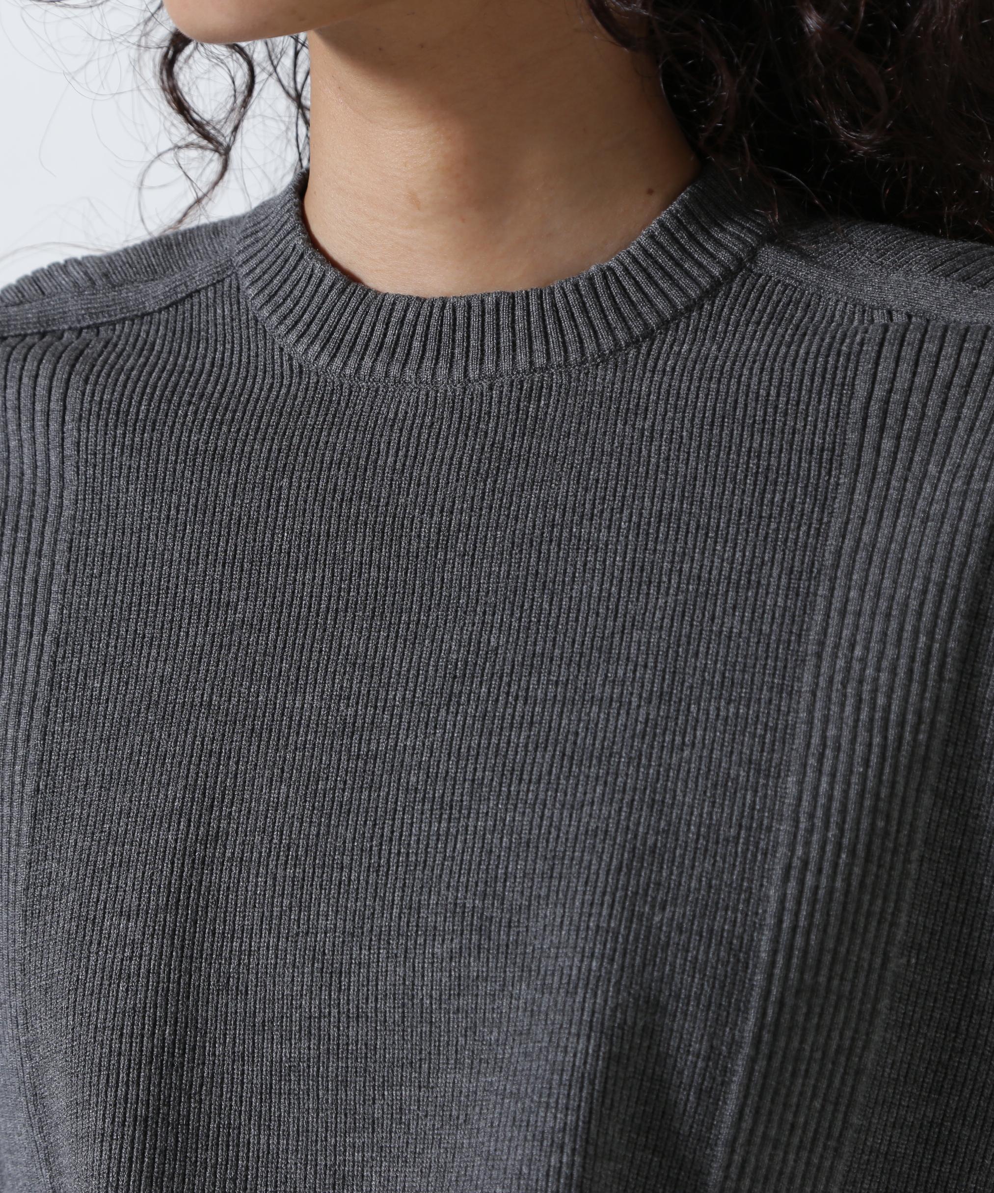 UN3D./Unslead/KNIT VEST DOCKING SHIRT/Knitted Vest Docking Shirt