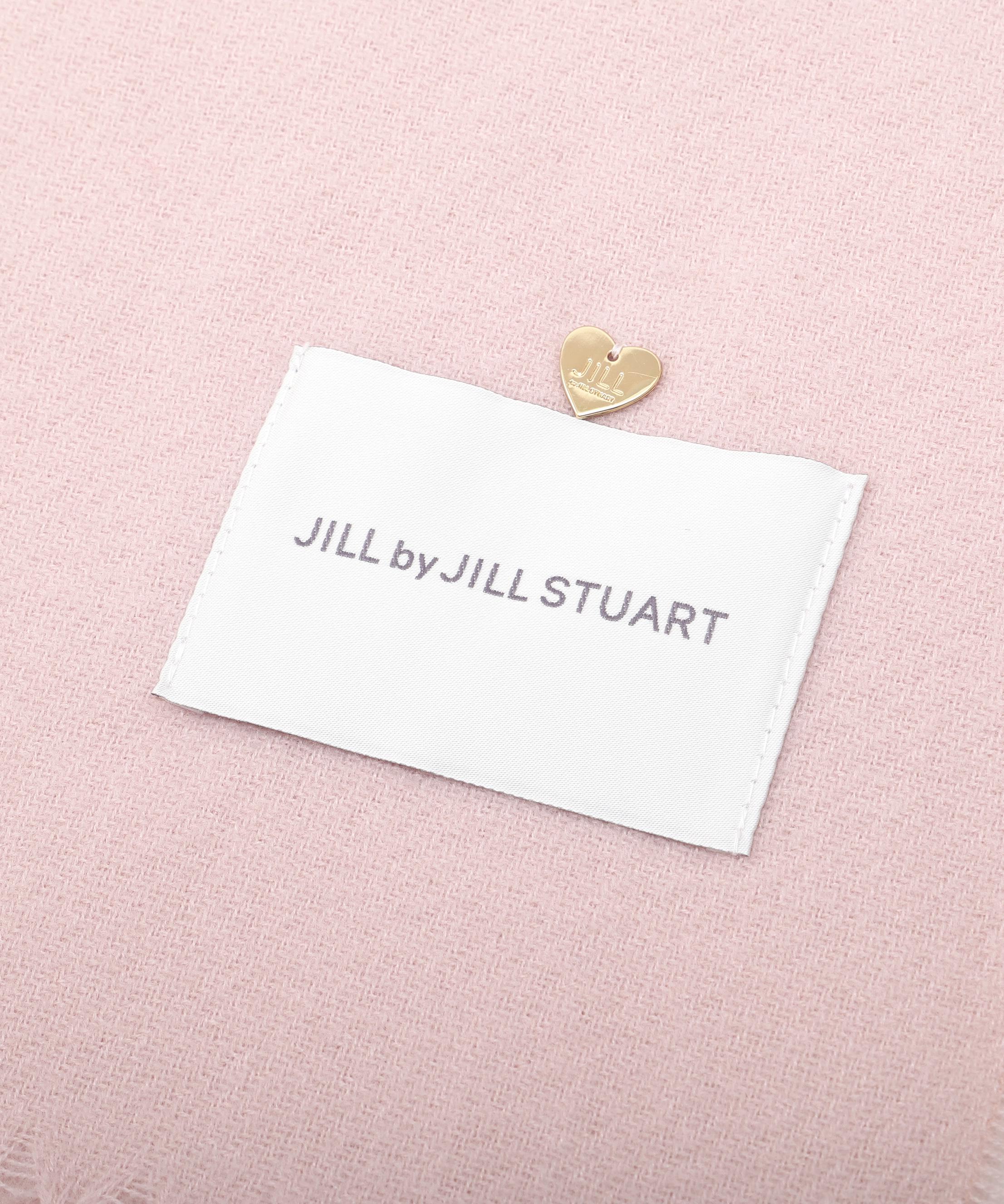 ハートトッピングストール ピンク