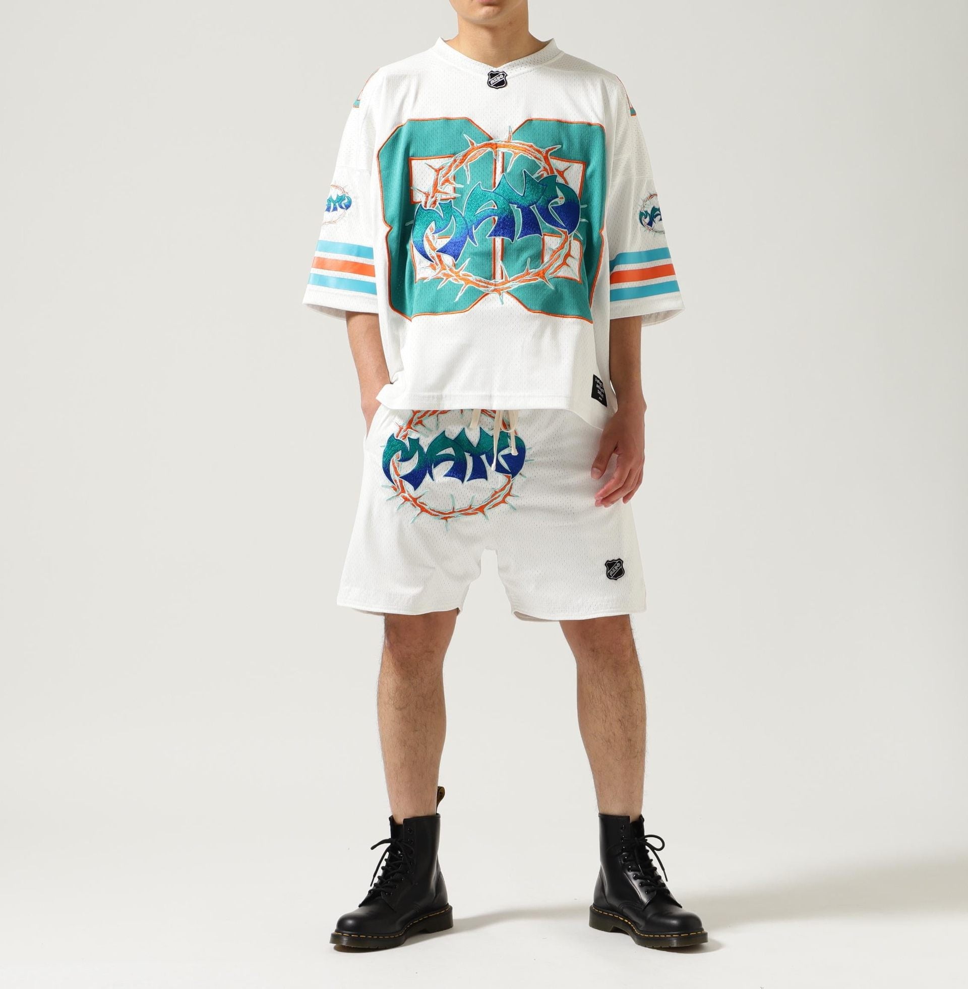 MAYO/Meiyo/THORNS EMBROIDERY GAME SHORTS