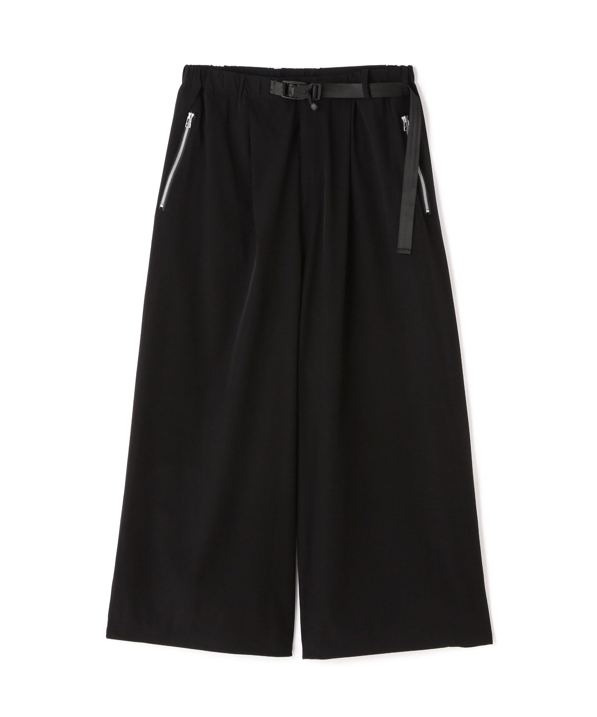 DankeSchon/ダンケシェーン/P>EMIUM 撥水SN SUPE> WIDE PANTS ブラック