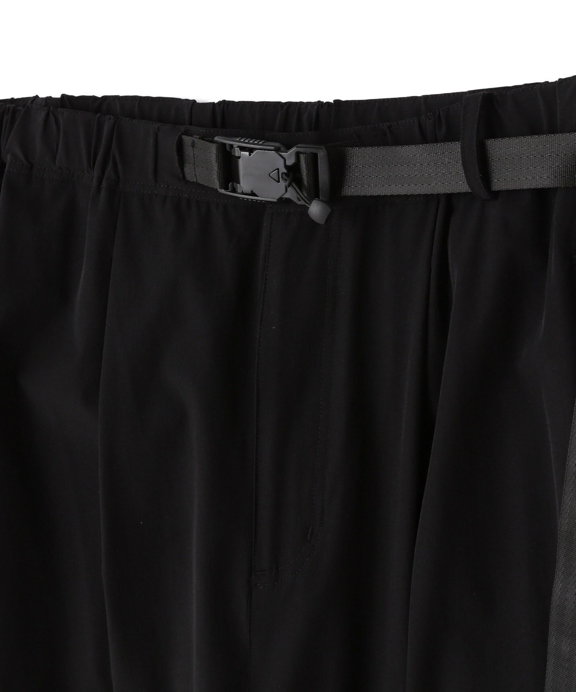 DankeSchon/ダンケシェーン/P>EMIUM 撥水SN SUPE> WIDE PANTS ブラック