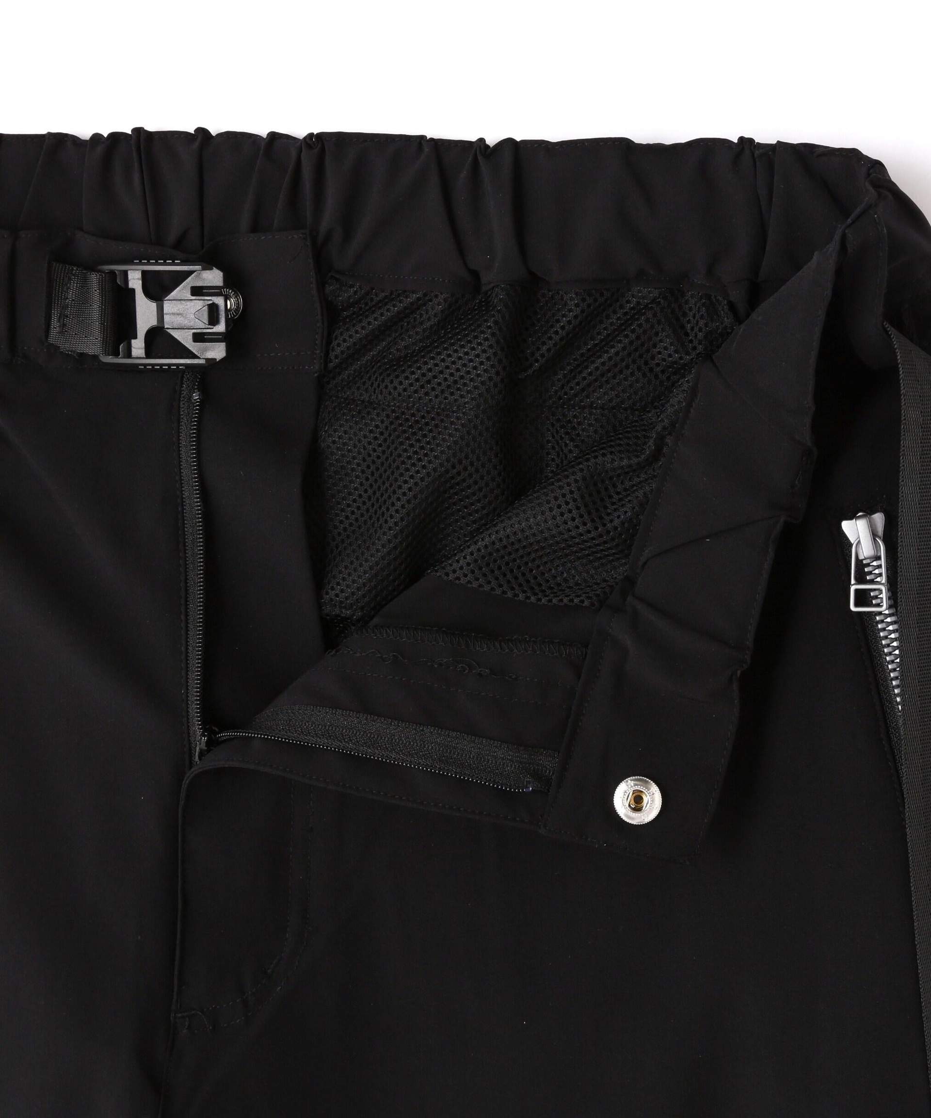 DankeSchon/ダンケシェーン/P>EMIUM 撥水SN SUPE> WIDE PANTS ブラック