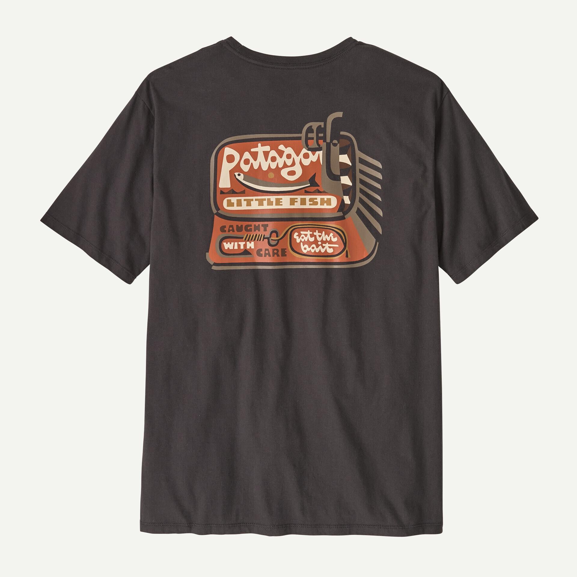 Patagonia/パタゴニア　 メンズ・アクアティック・アクション・オーガニック・Tシャツ ブラック