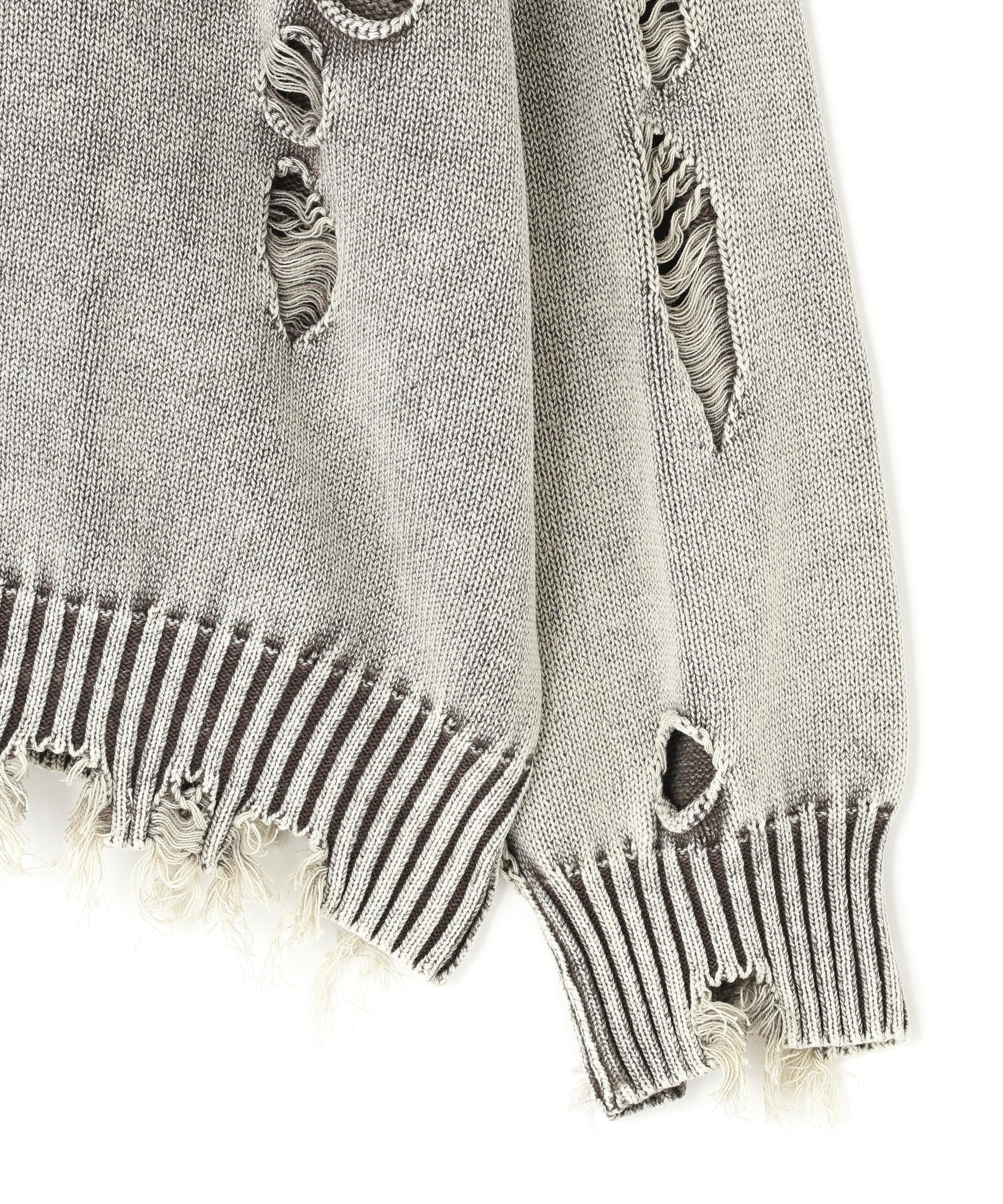 DankeSchon/ダンケシェーン/ASID WASH TENJIKU CREWNECK ベージュ