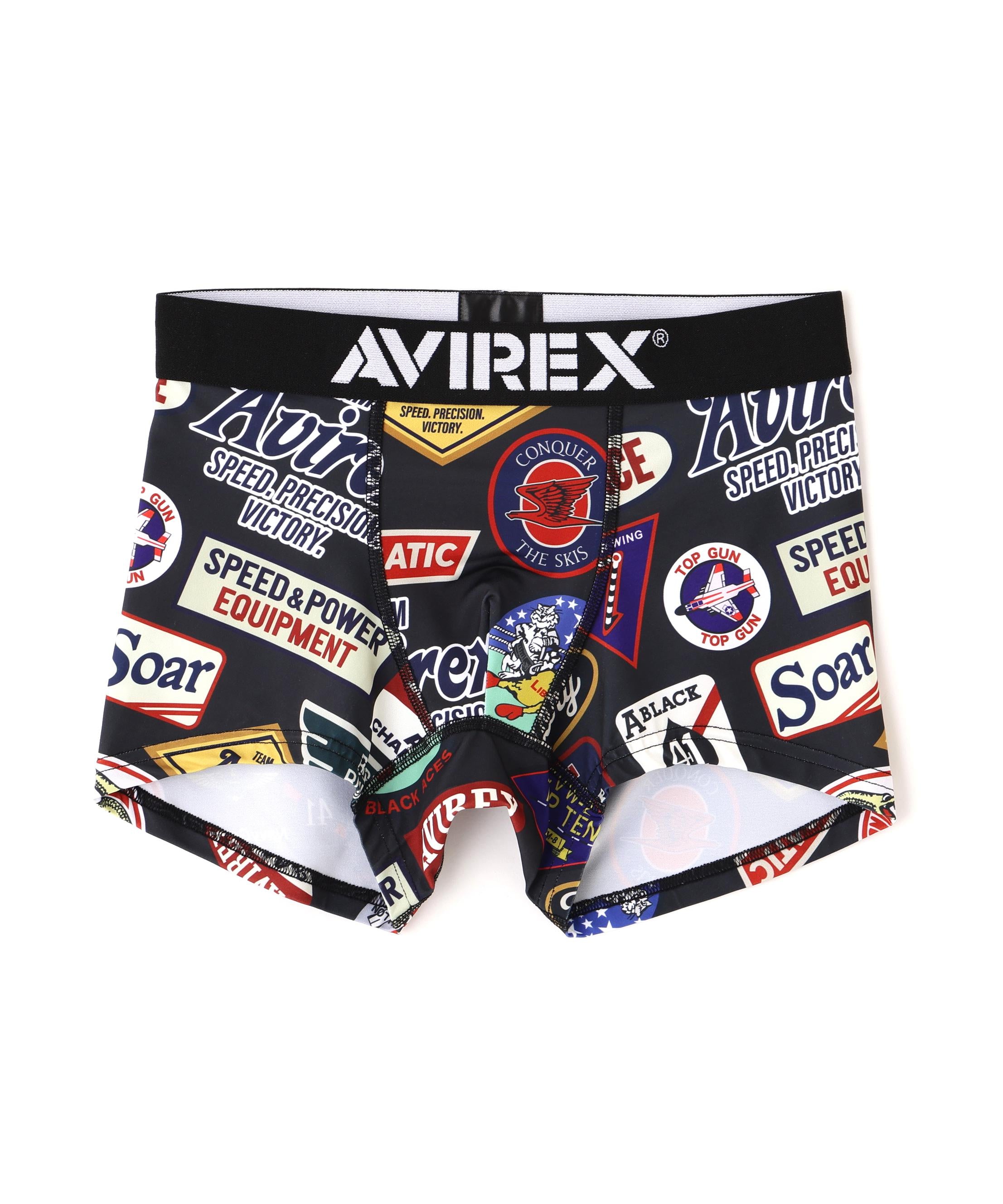 MULTI-GRAPHIC BOXER SHORTS ブラック