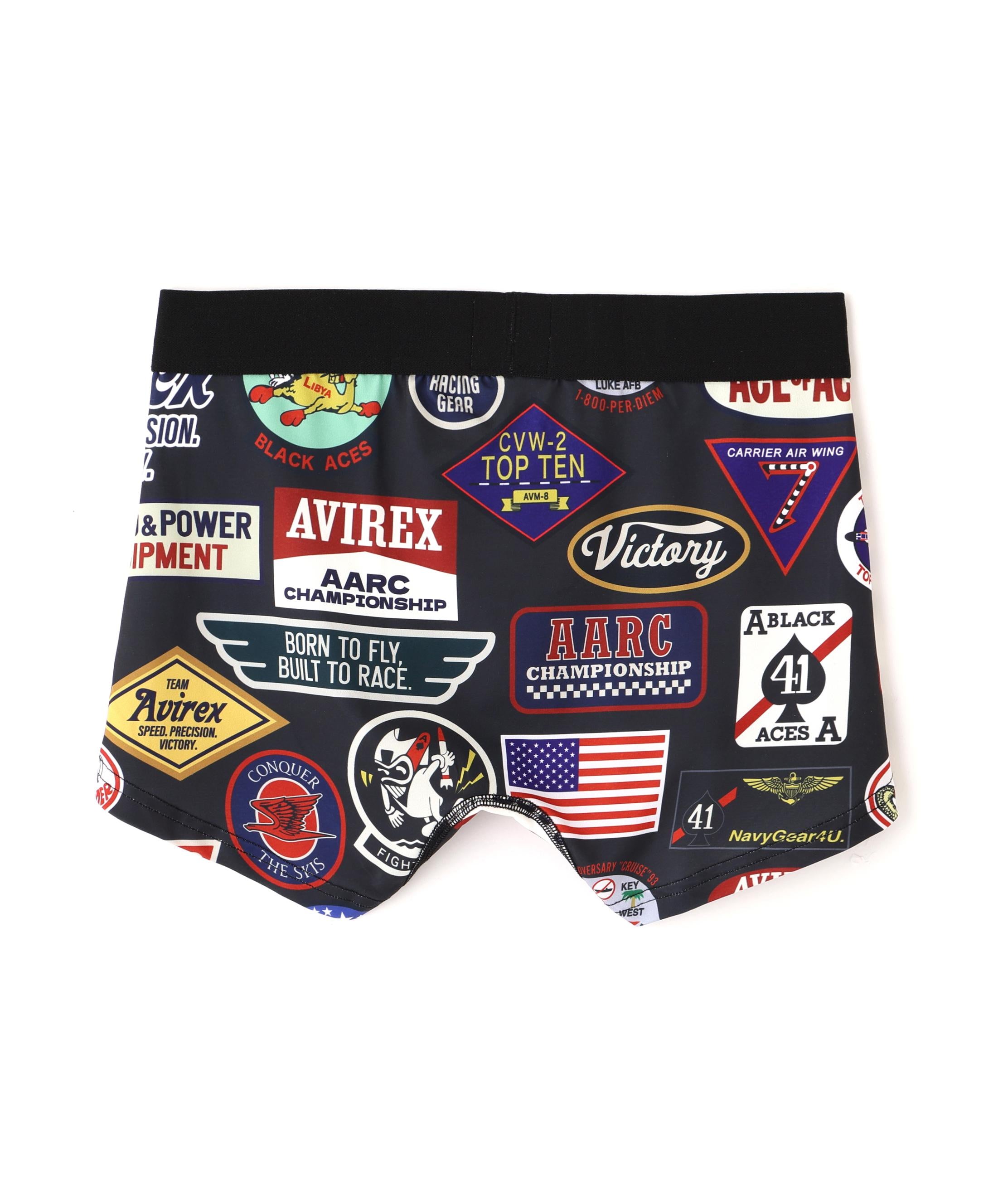MULTI-GRAPHIC BOXER SHORTS ブラック