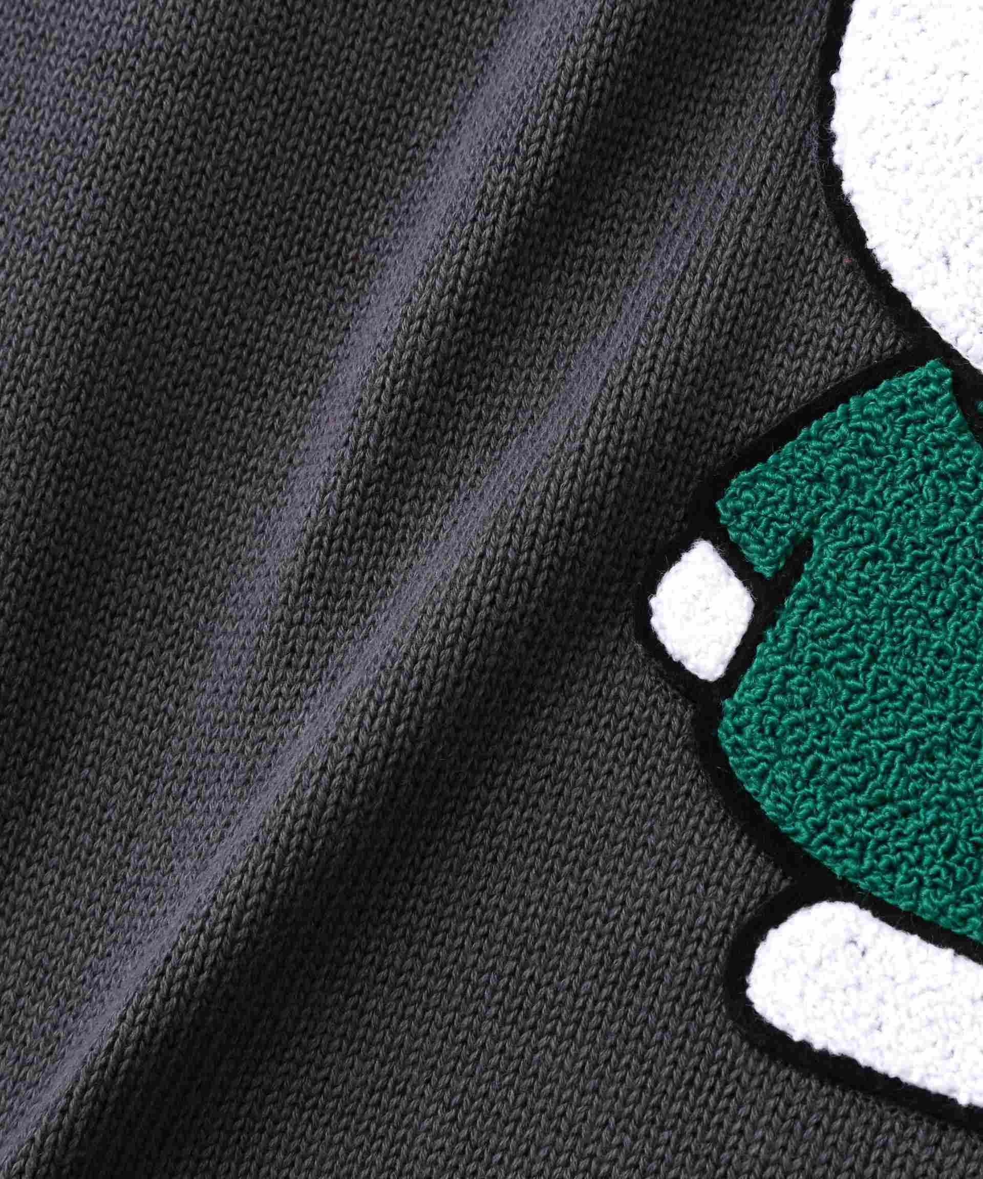 ガーデン（GARDEN）/POP TRADING COMPANY／Pop&Miffy Applique Knitted Car POP TRADING COMPANY/Pop&Miffy Applique Knitted Crewneck