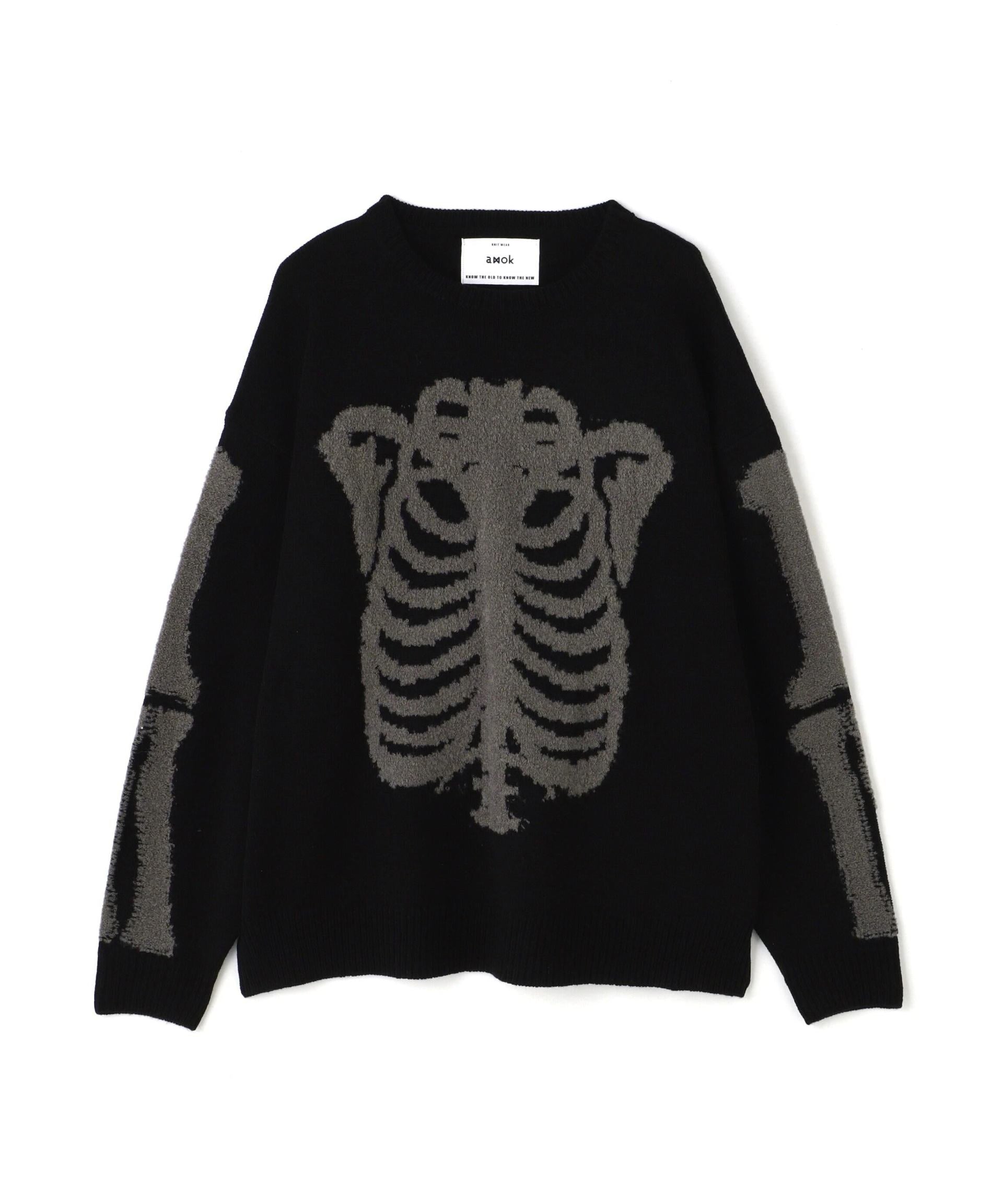 amok/アモク/別注RONE KNIT ブラック