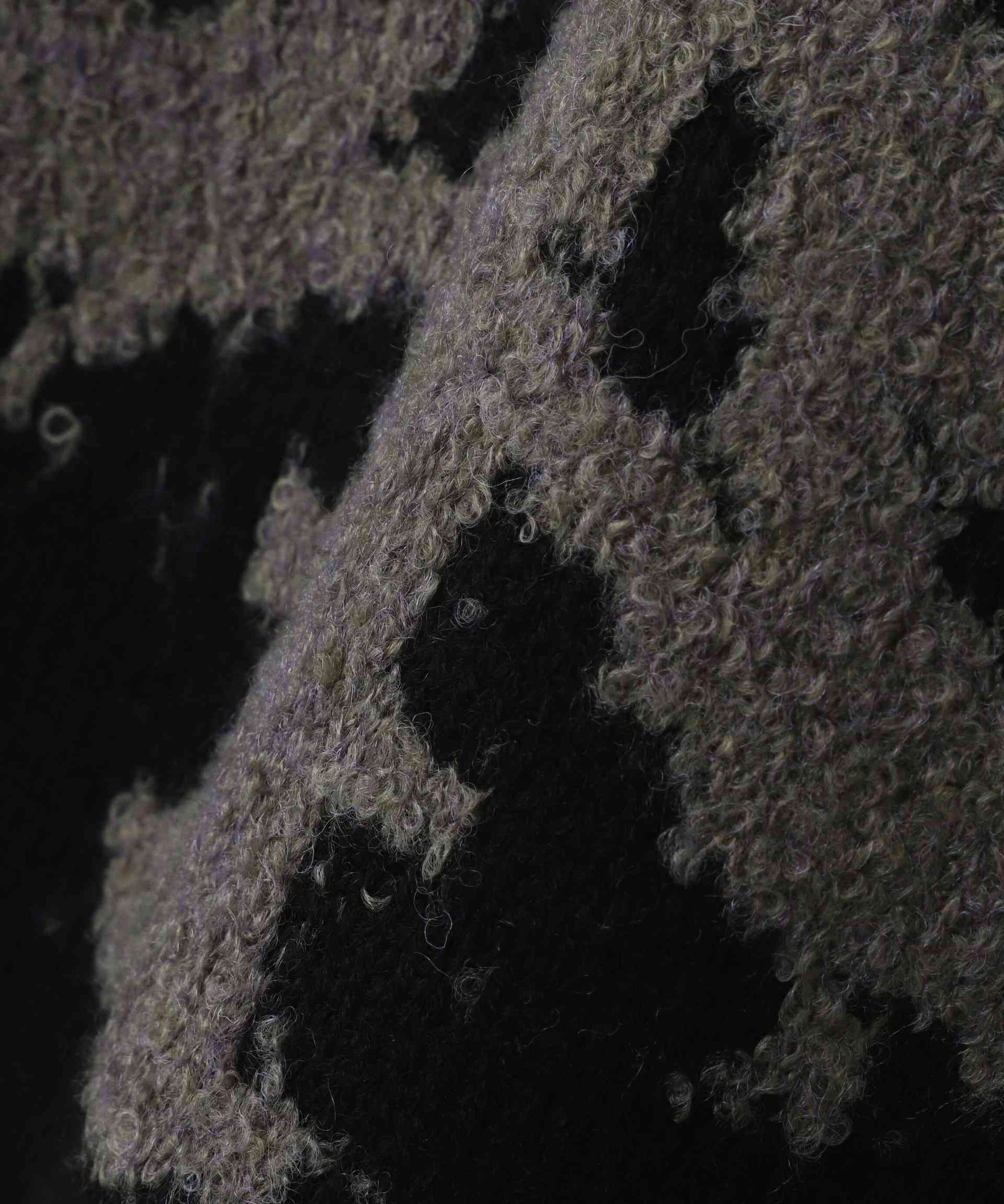 amok/アモク/別注RONE KNIT ブラック