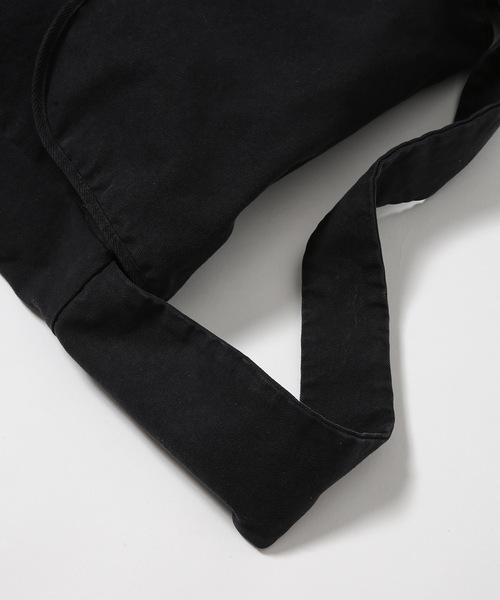 トゥエンティーエイティー/ PRODUCT DYED #8 CANVAS MESSENGER BAG ブラック