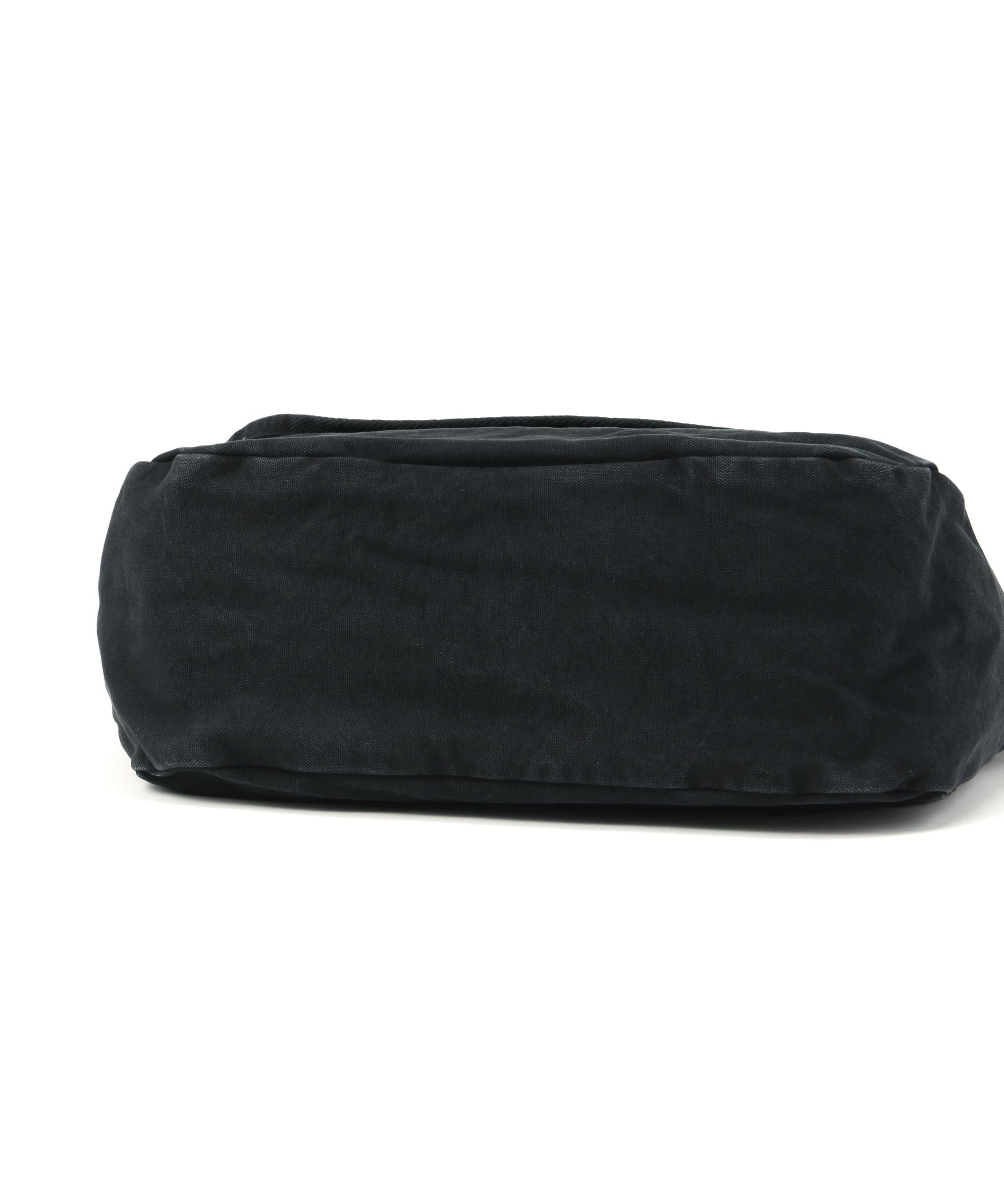 トゥエンティーエイティー/ PRODUCT DYED #8 CANVAS MESSENGER BAG ブラック
