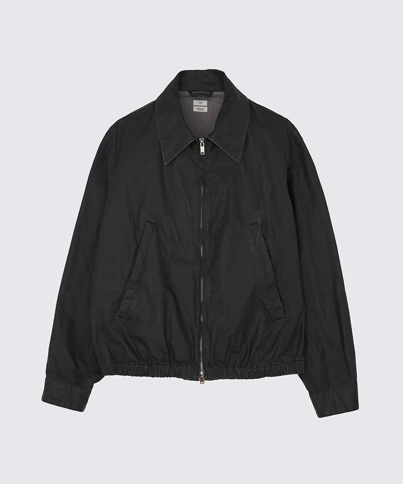 YOKE/ヨーク/Coating Cotton Drizzier Jacket/YK26SS01183B ブラック