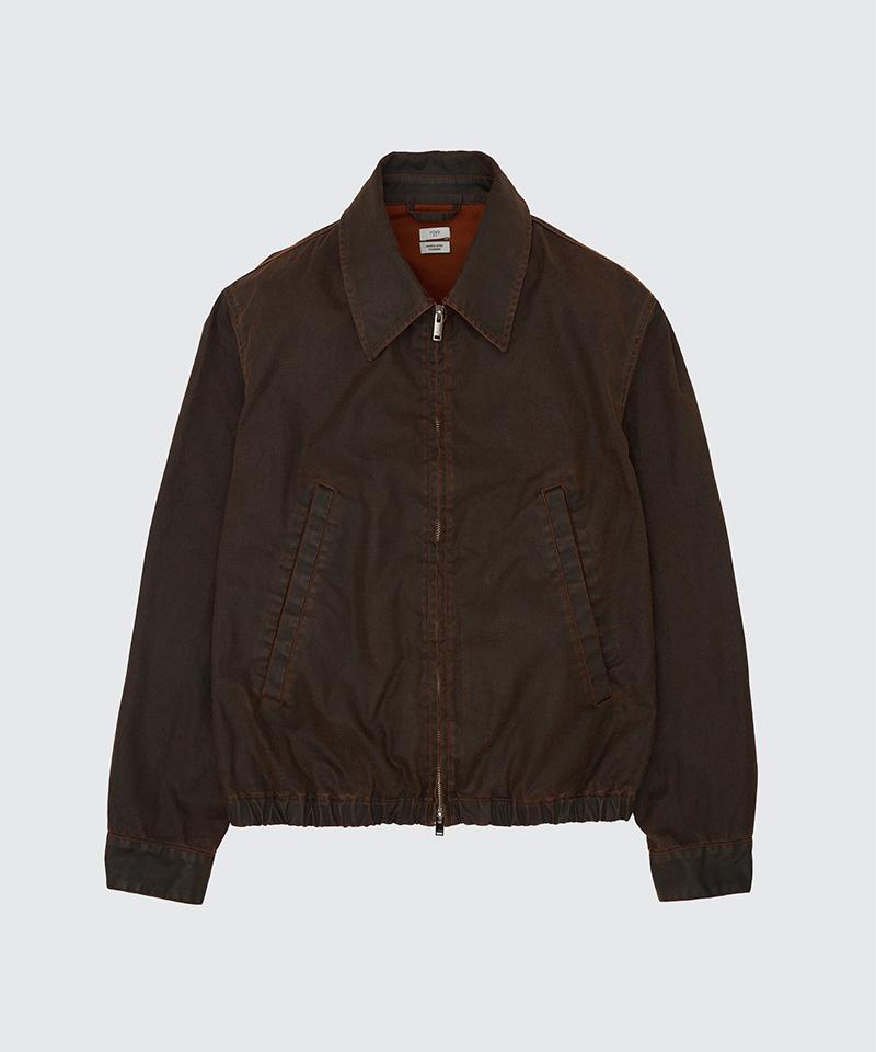 YOKE/ヨーク/Coating Cotton Drizzier Jacket/YK26SS01183B ブラウン