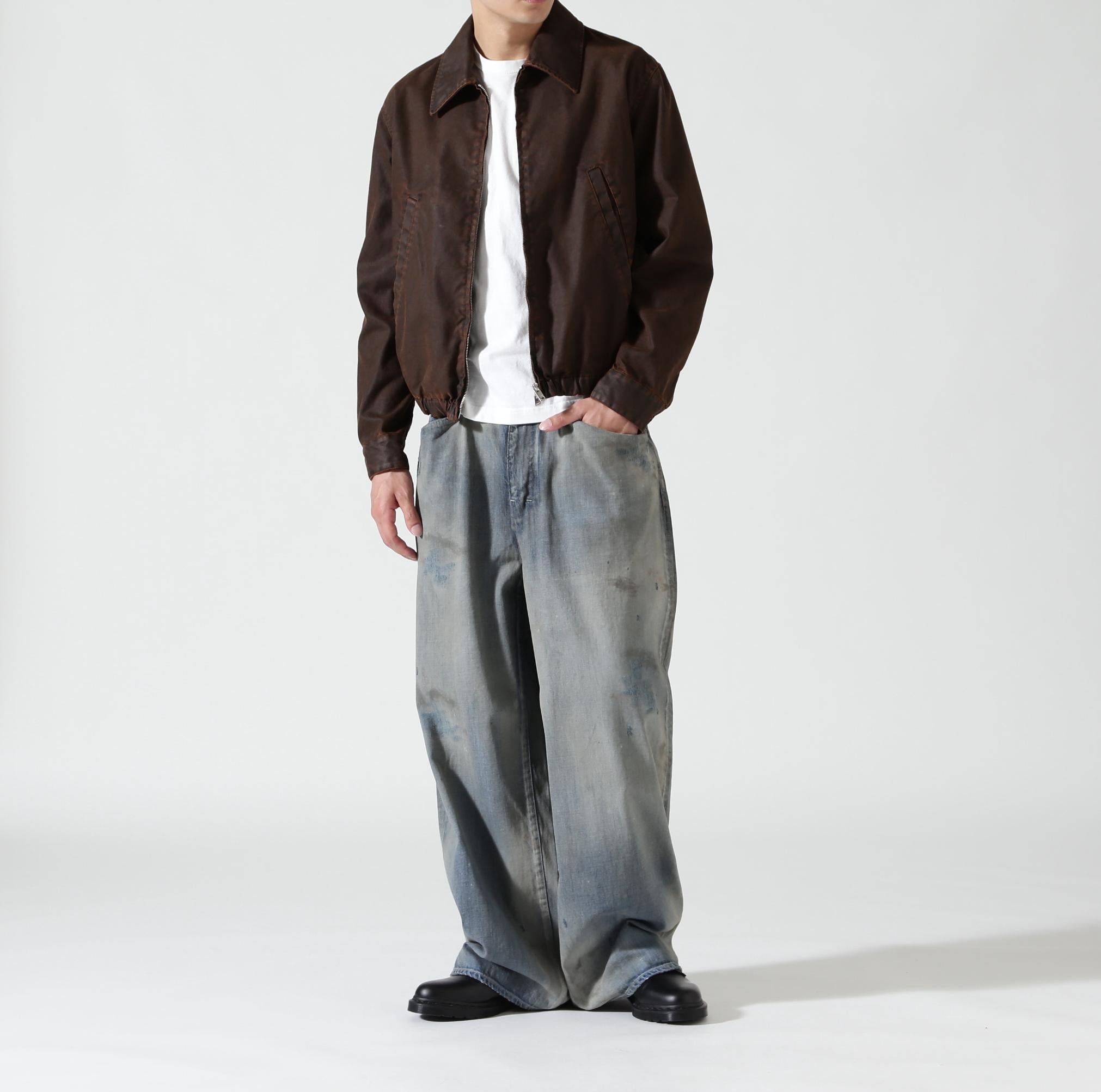 YOKE/ヨーク/Coating Cotton Drizzier Jacket/YK26SS01183B ブラウン