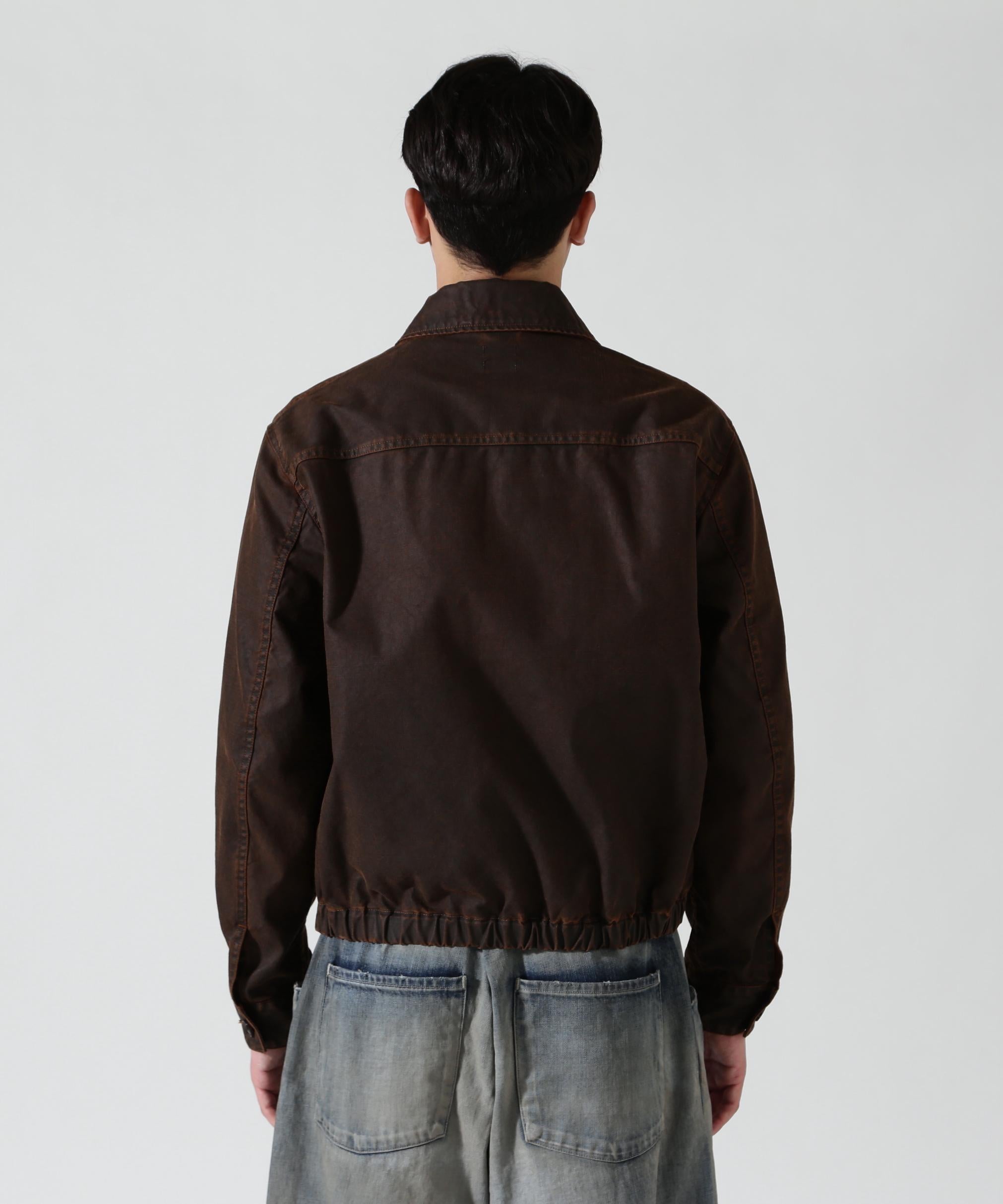 YOKE/ヨーク/Coating Cotton Drizzier Jacket/YK26SS01183B ブラウン