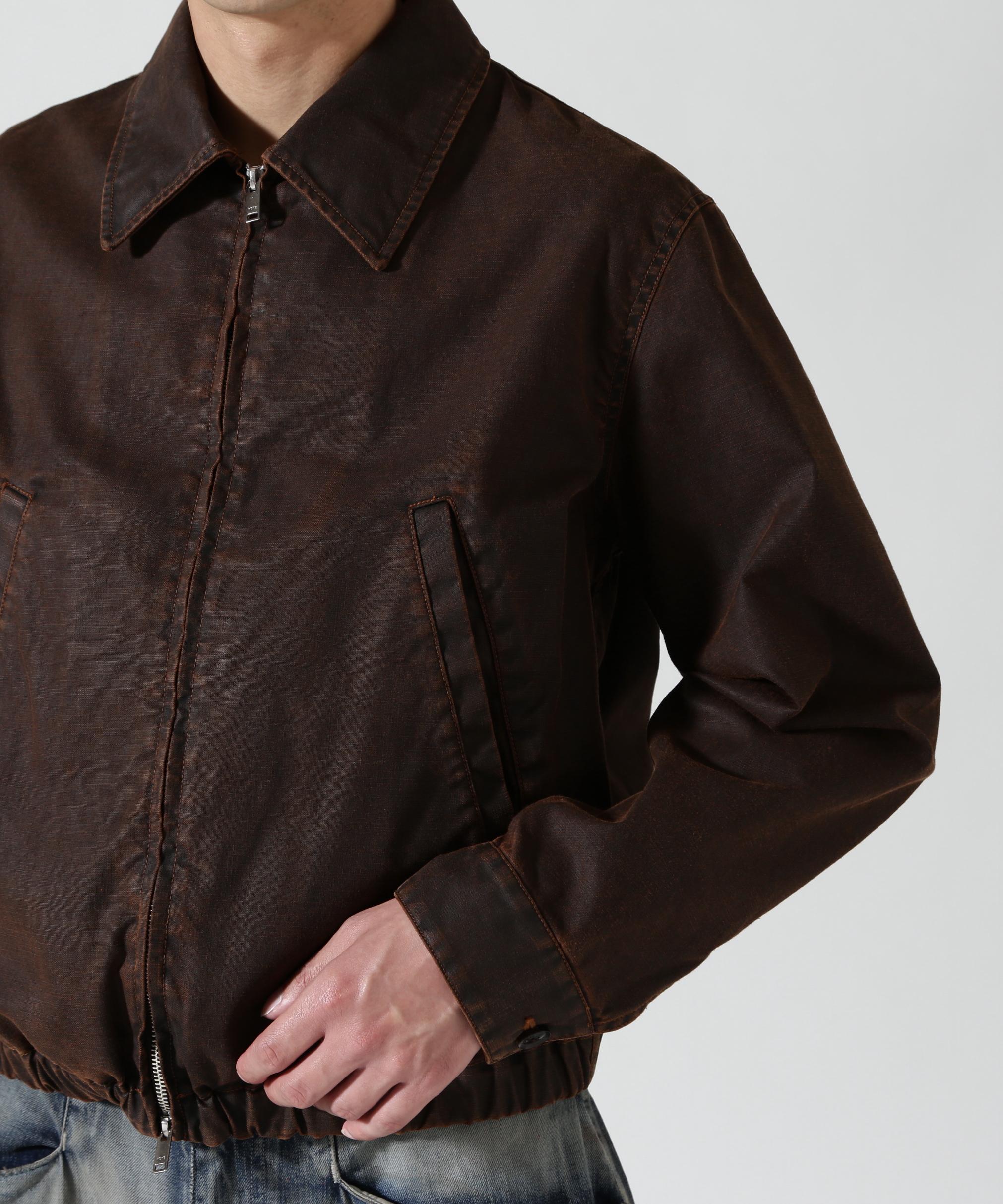 YOKE/ヨーク/Coating Cotton Drizzier Jacket/YK26SS01183B ブラウン