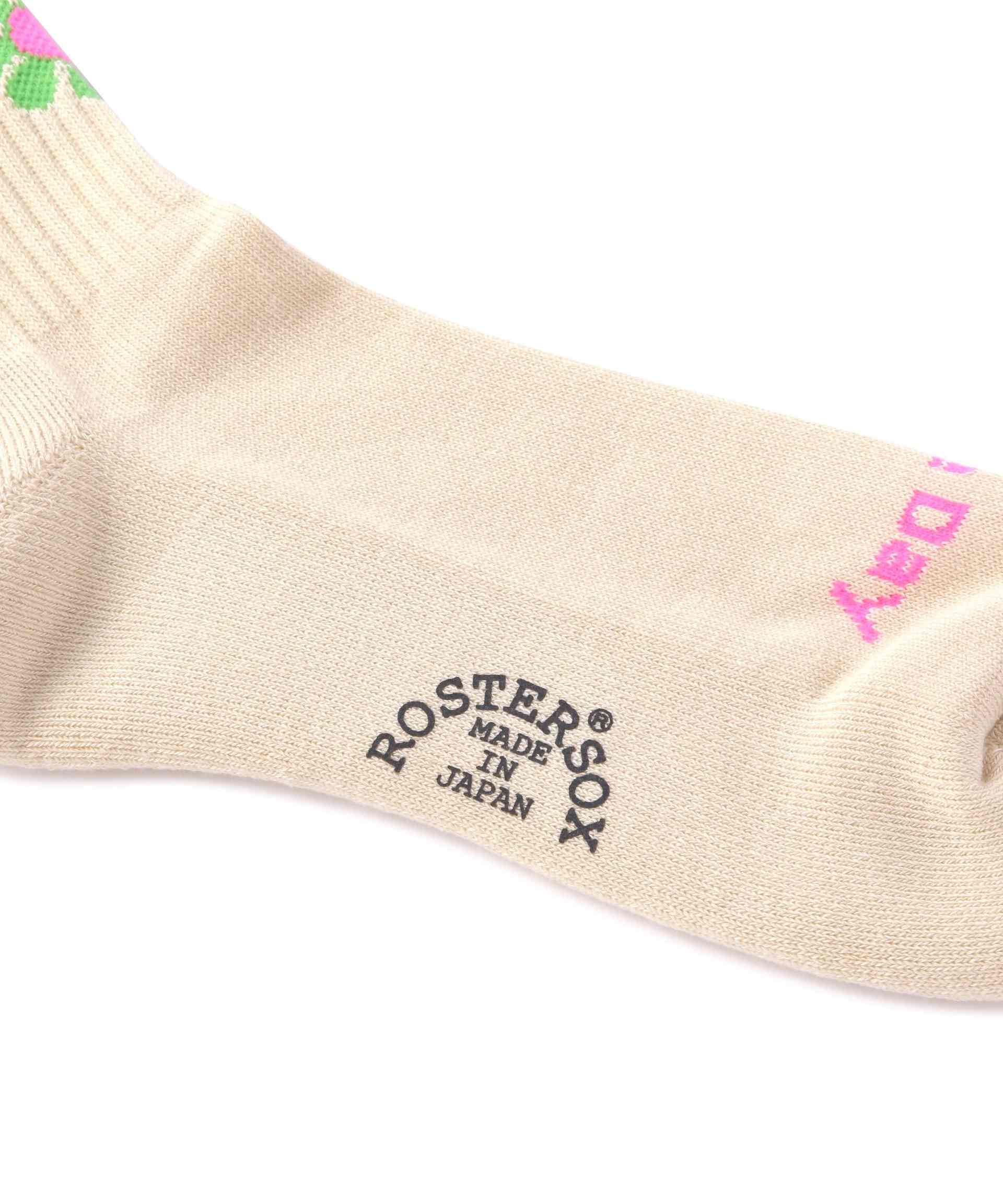 >OSTE> SOX/ロスターソックス　PEACE SOCKS メンズ レディース ナチュラル4
