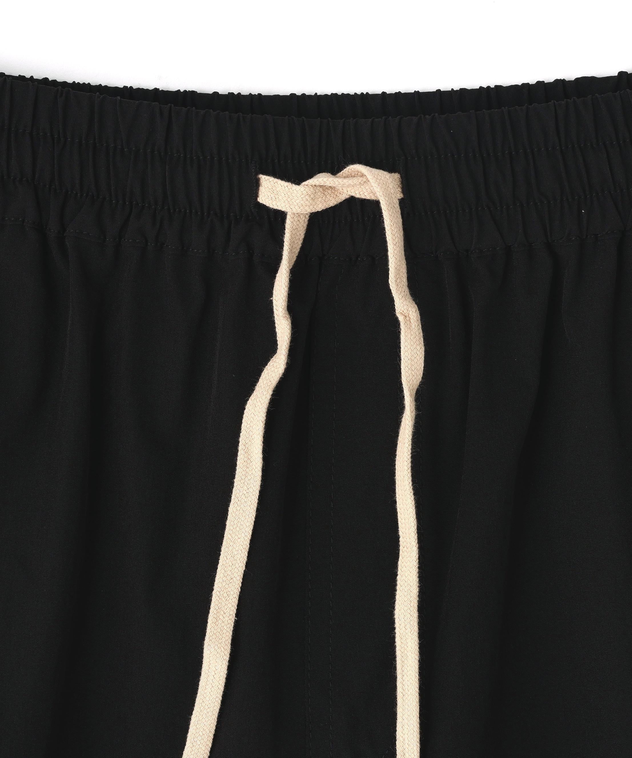 DankeSchon/ダンケシェーン/PTWILL FLAP CARGO SHORTS ブラック