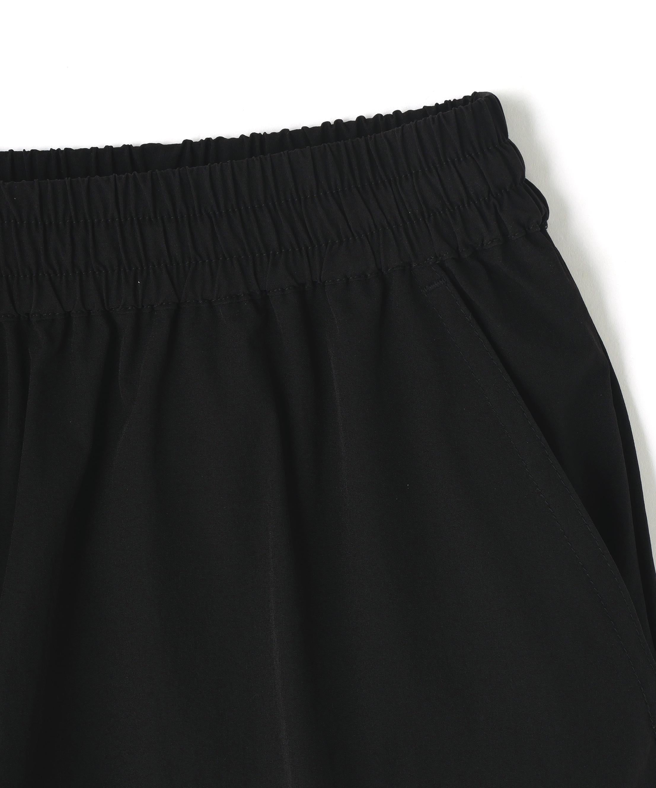 DankeSchon/ダンケシェーン/PTWILL FLAP CARGO SHORTS ブラック
