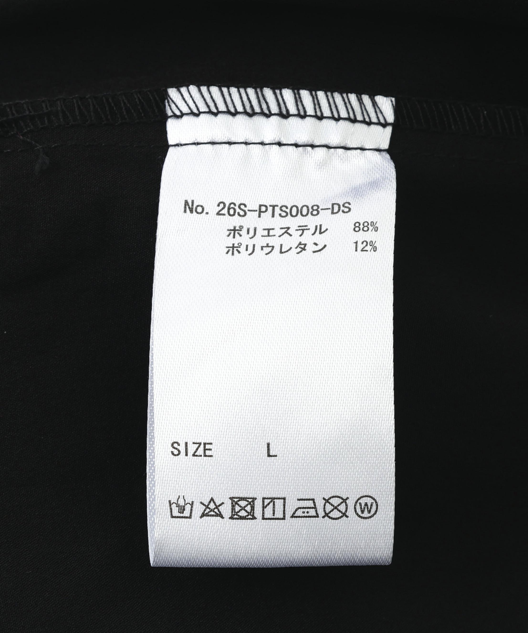DankeSchon/ダンケシェーン/PTWILL FLAP CARGO SHORTS ブラック