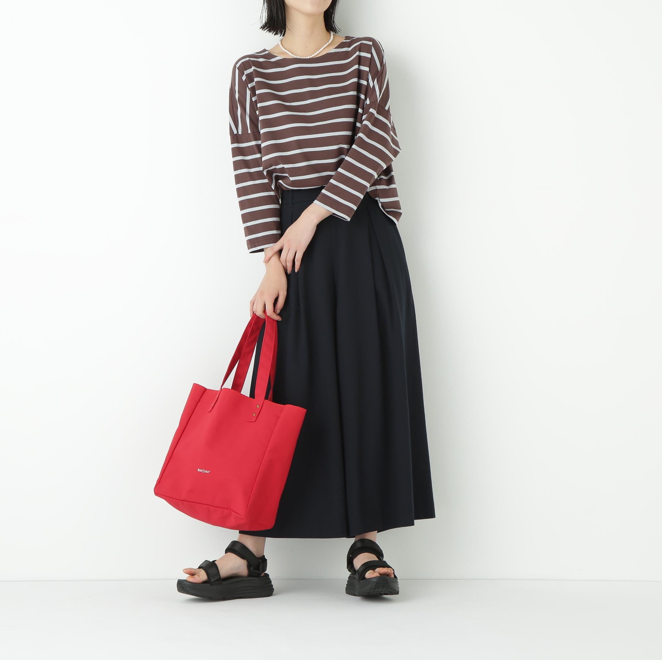 ◆コットンガスボイルバラシャタックスカーチョ ネイビー