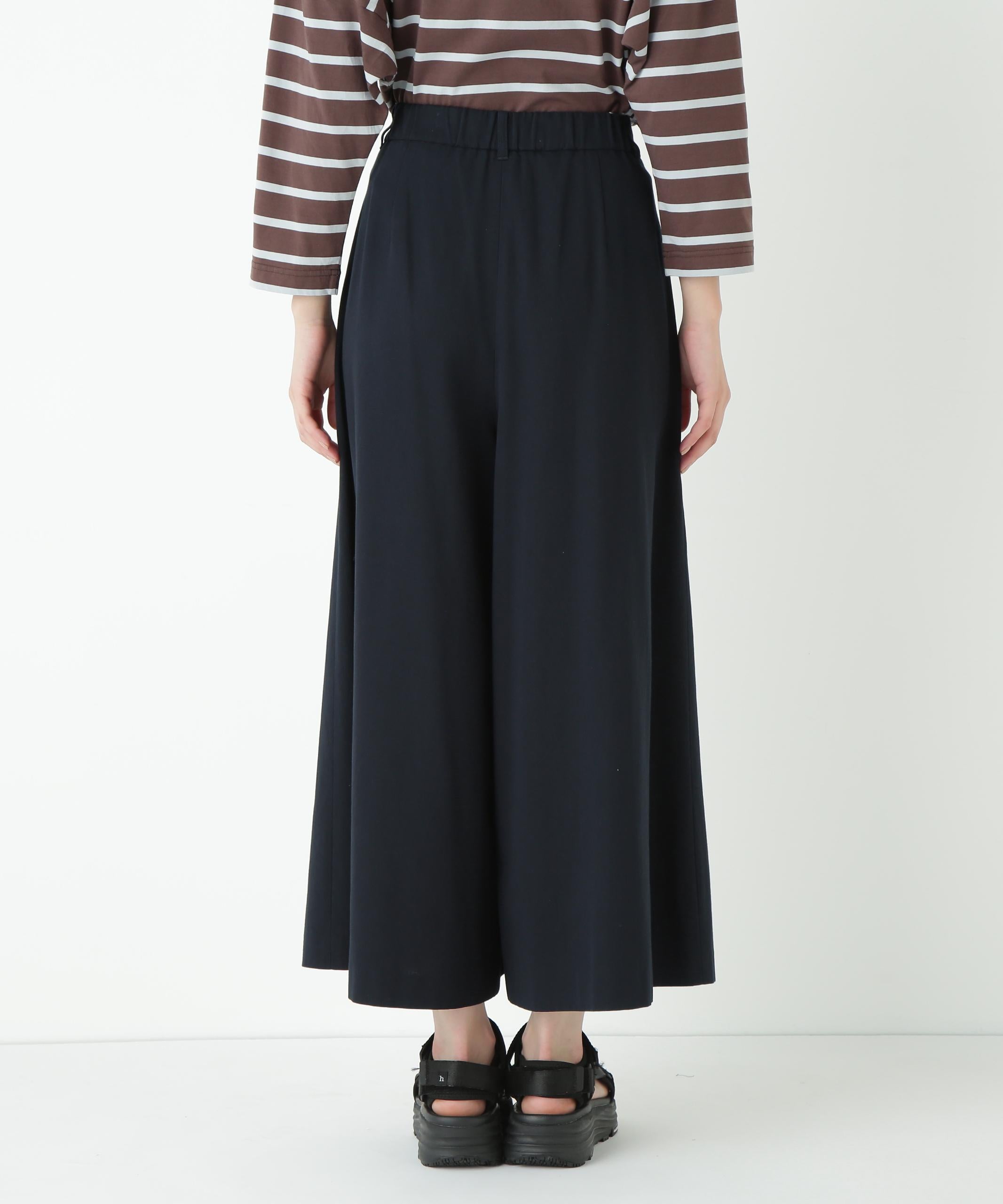 ◆コットンガスボイルバラシャタックスカーチョ ネイビー