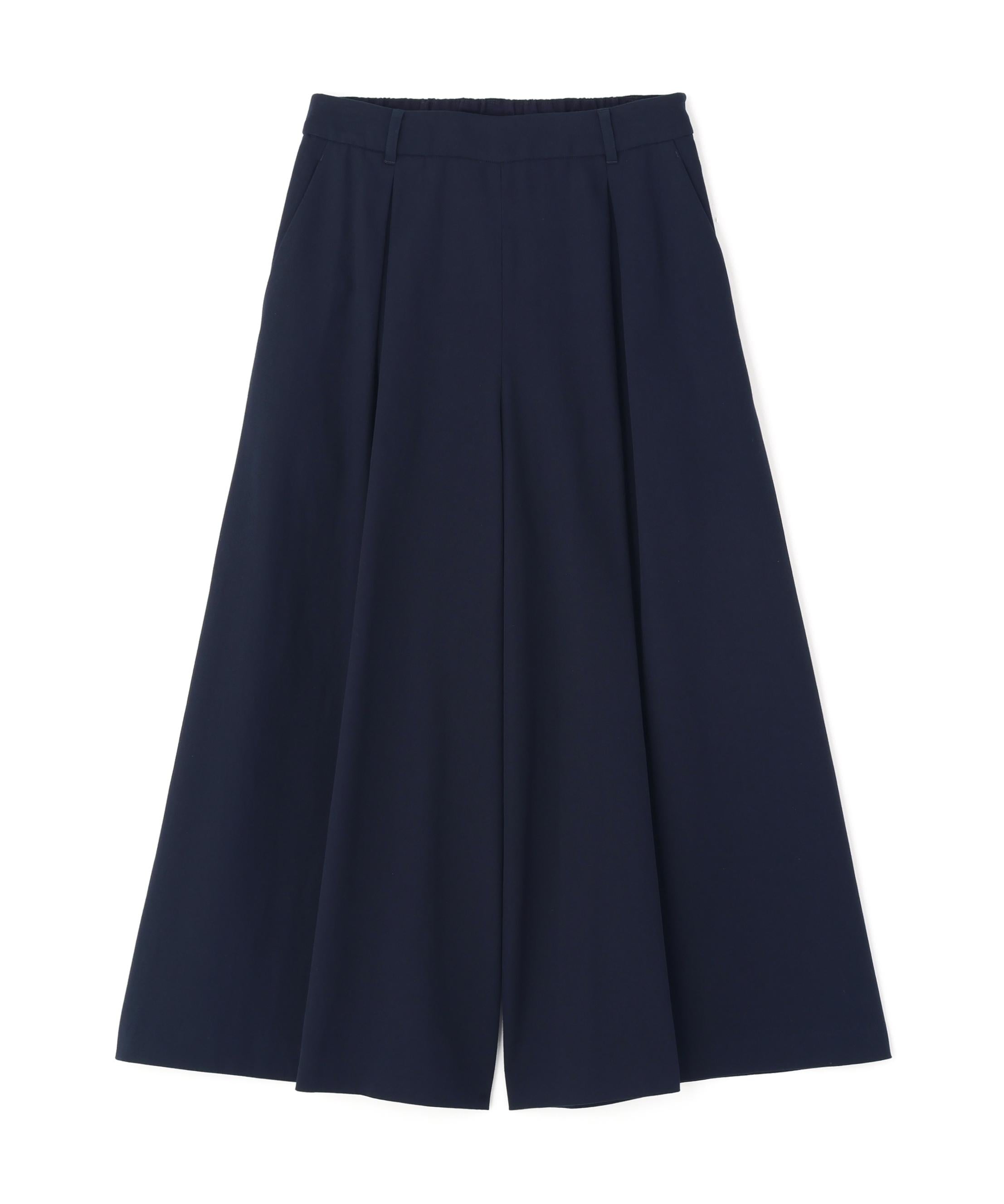 ◆コットンガスボイルバラシャタックスカーチョ ネイビー