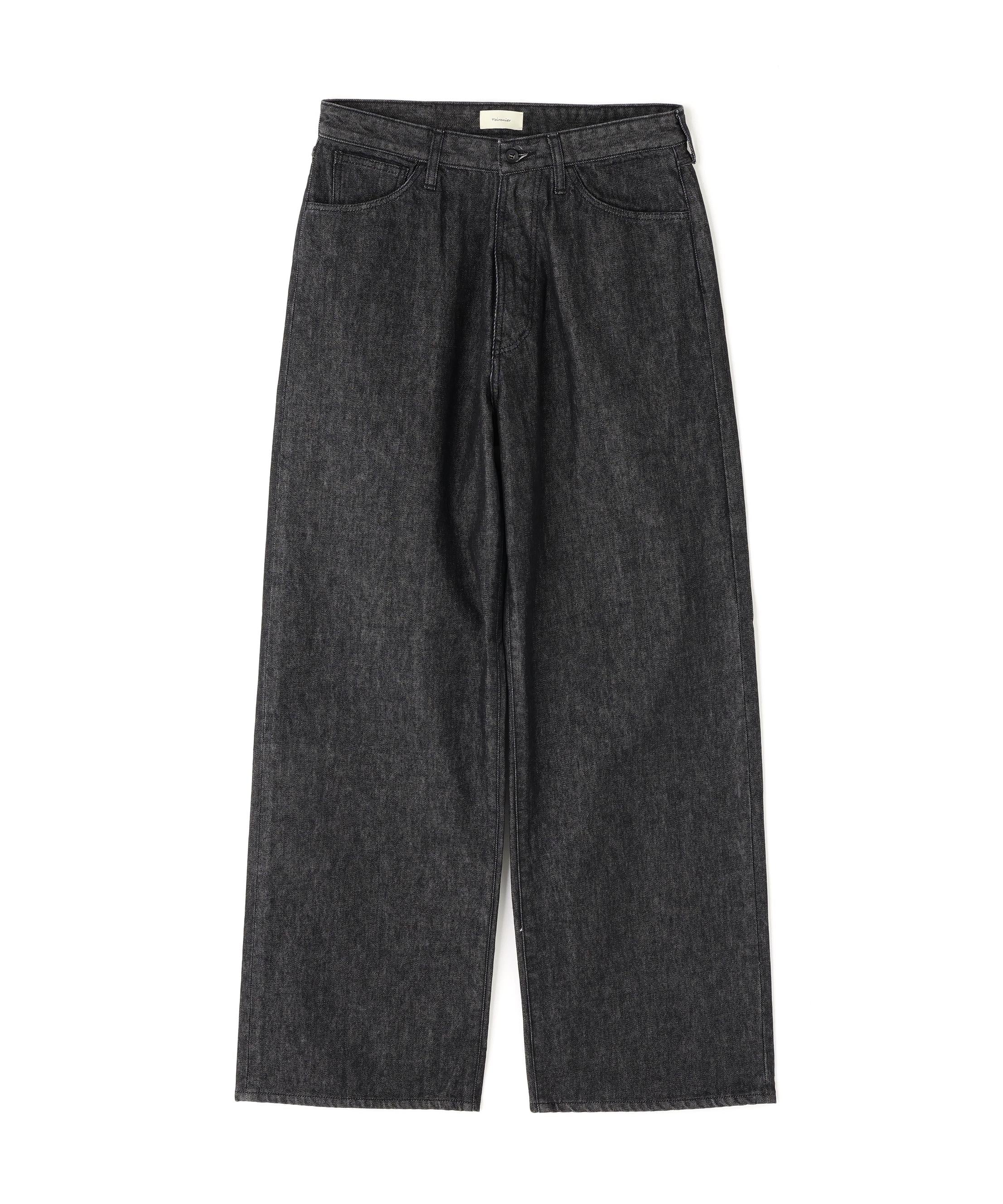 Toionie/トワロニエ/5Pocket Denim Pants ブラック