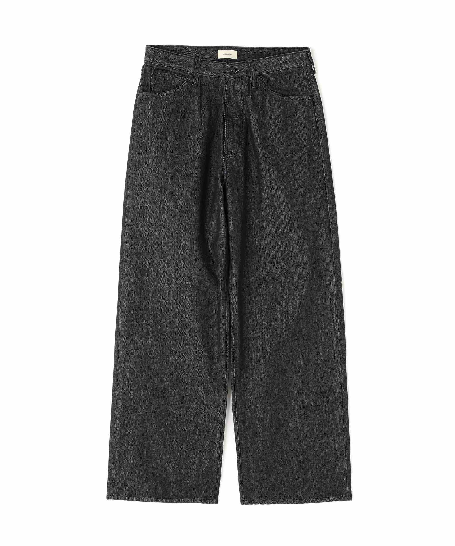 Toionie/トワロニエ/5Pocket Denim Pants ブラック