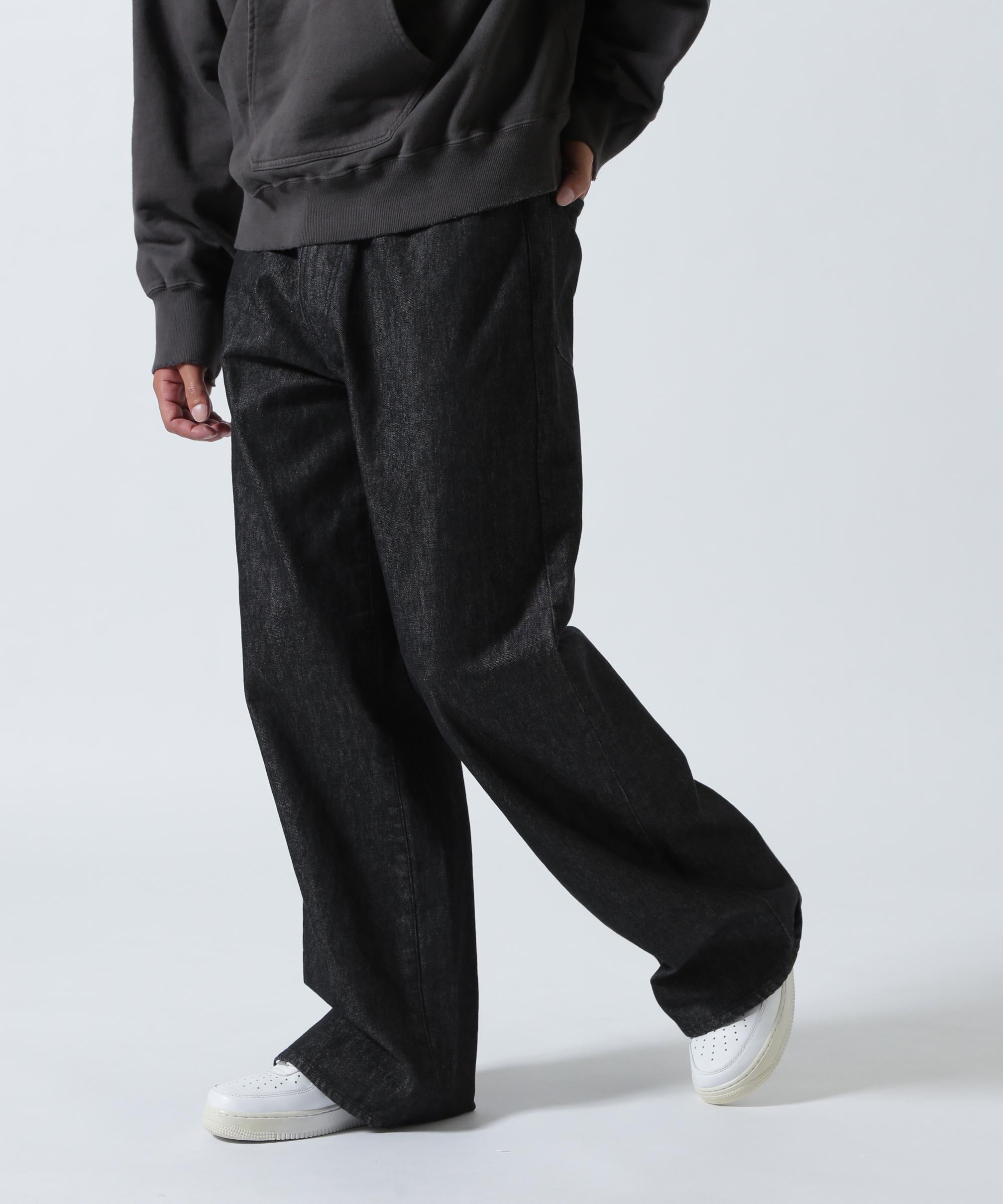Toionie/トワロニエ/5Pocket Denim Pants ブラック