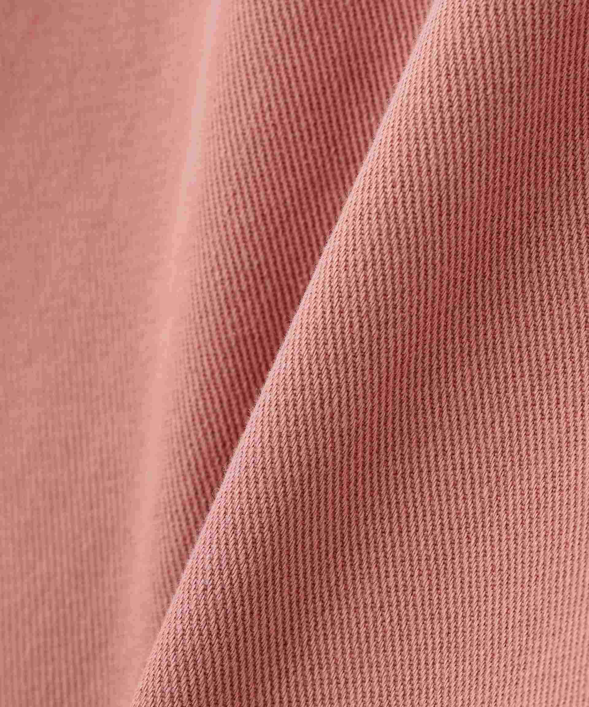 ワイドストレートカラーパンツ ピンク