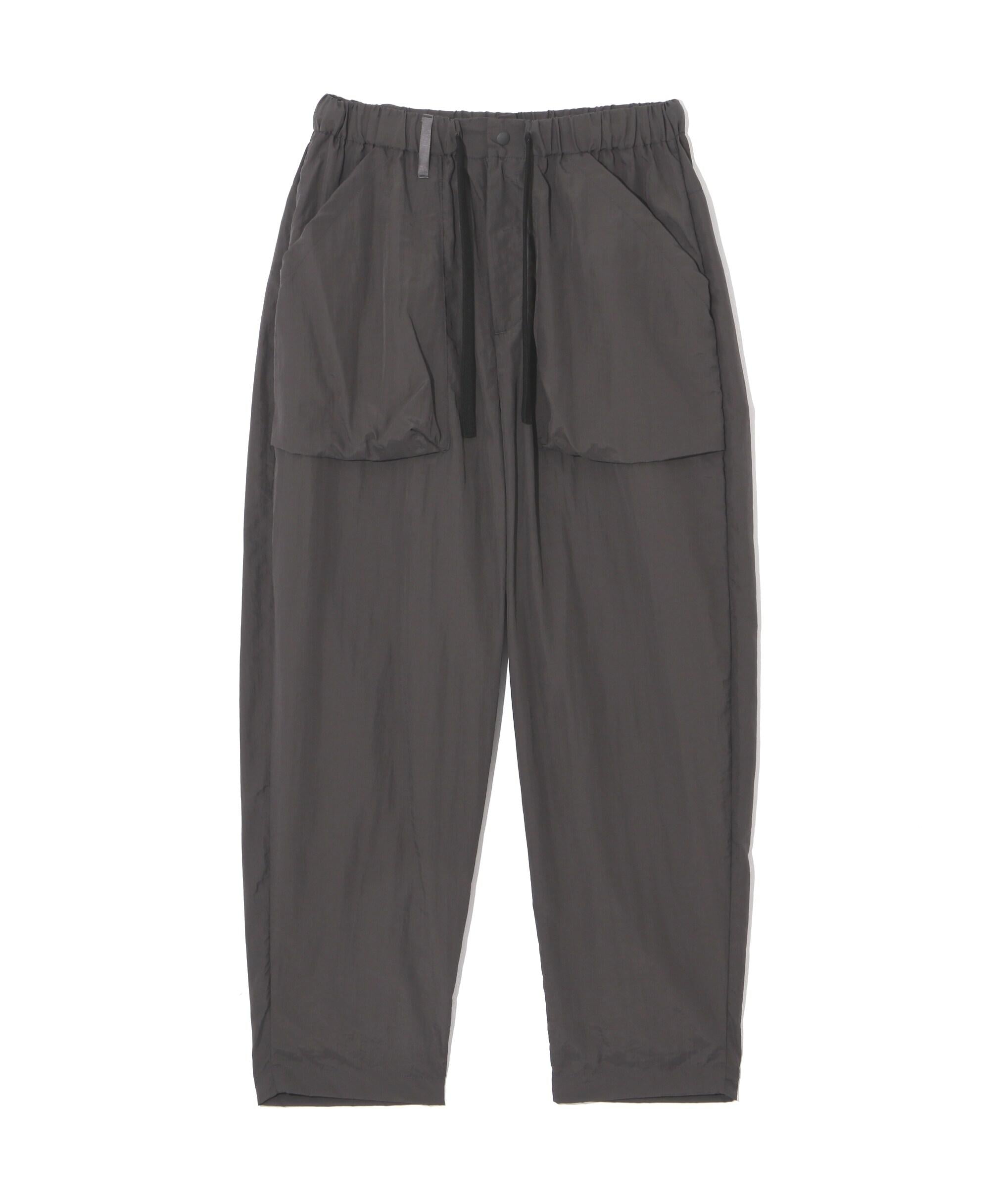 MANASTASH/マナスタッシュ/W>INKLE NYLON COCOON PANTS グレー