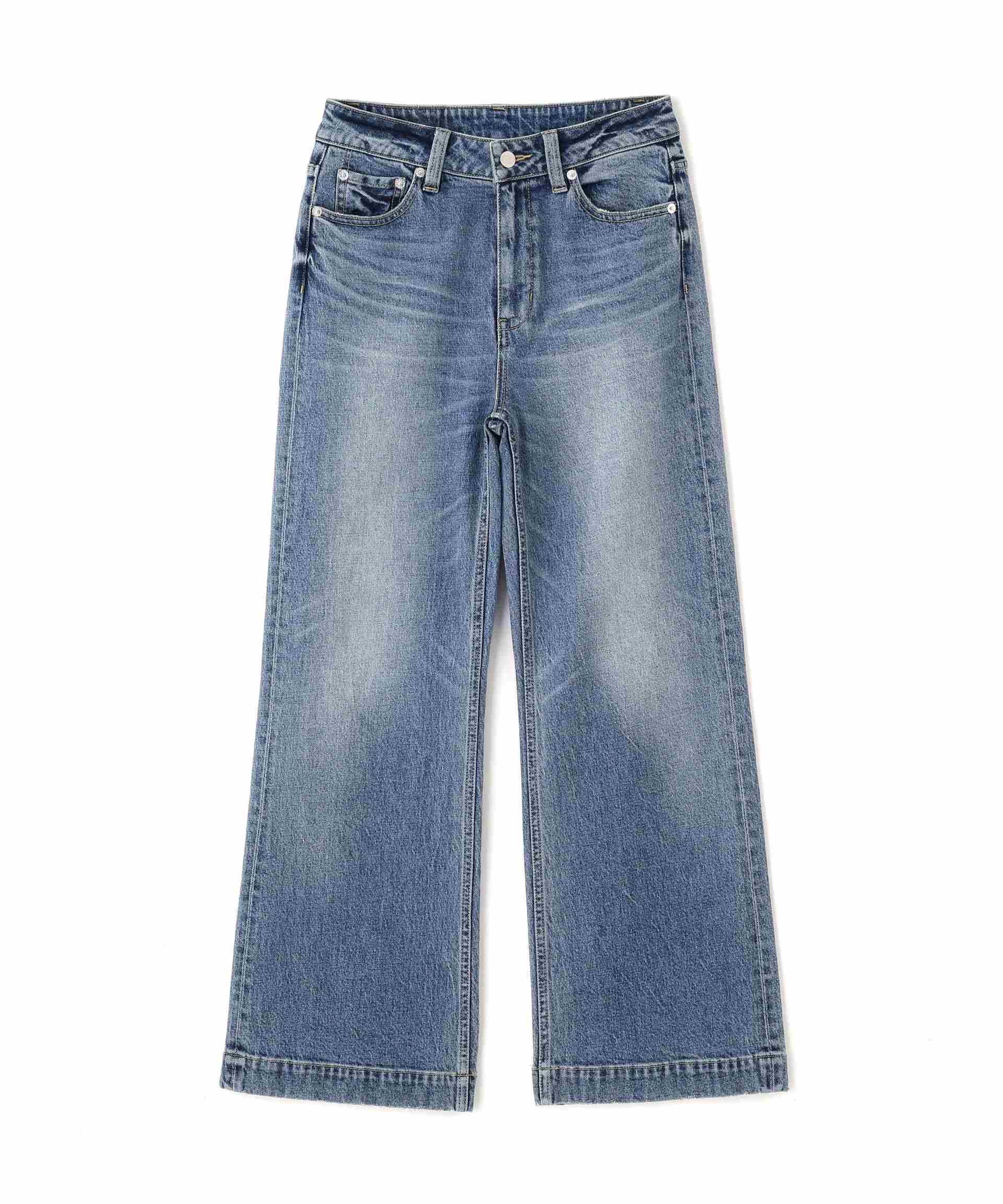 〈フリーズマート別注〉PICCADILLY ベーシックワイドデニムパンツ インディゴ2